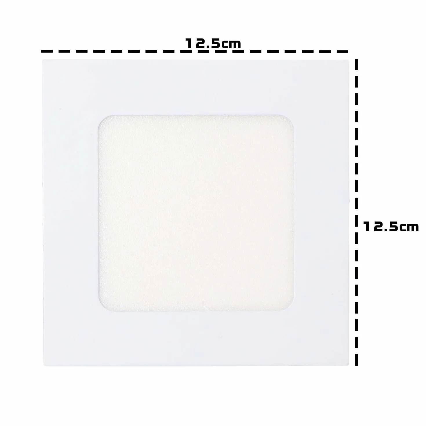 Panel LED 6 W 390 lm 6000 K 230 V Lampa Sufitowa LED Kwadratowa