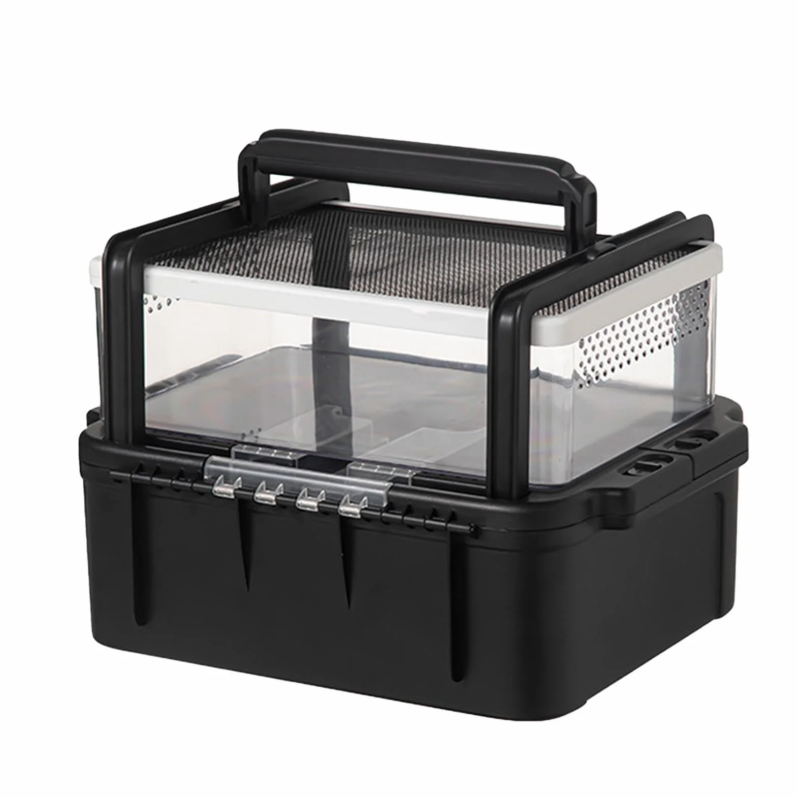 Pudełko do hodowli gadów, Pudełko do hodowli gadów , przenośne terrarium | Transporter podróżny dla gadów na zewnątrz Kemping Piesze wycieczki Wycieczka na świeżym powietrzu pr