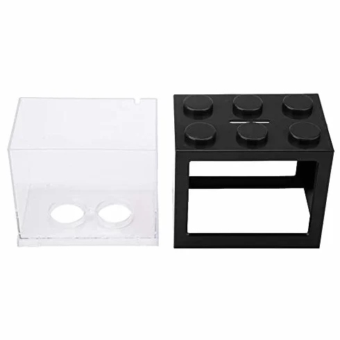 Mini Akwarium Światło LED USB Wystrój Czarny