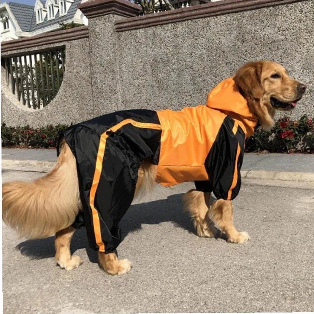 Płaszcz przeciwdeszczowy dla psa ubrania dla zwierząt kombinezon wodoodporna odzież Welsh Corgi płaszcz przeciwdeszczowy dla psa z kapturem przeciwdeszczowy strój dla zwierząt domowych