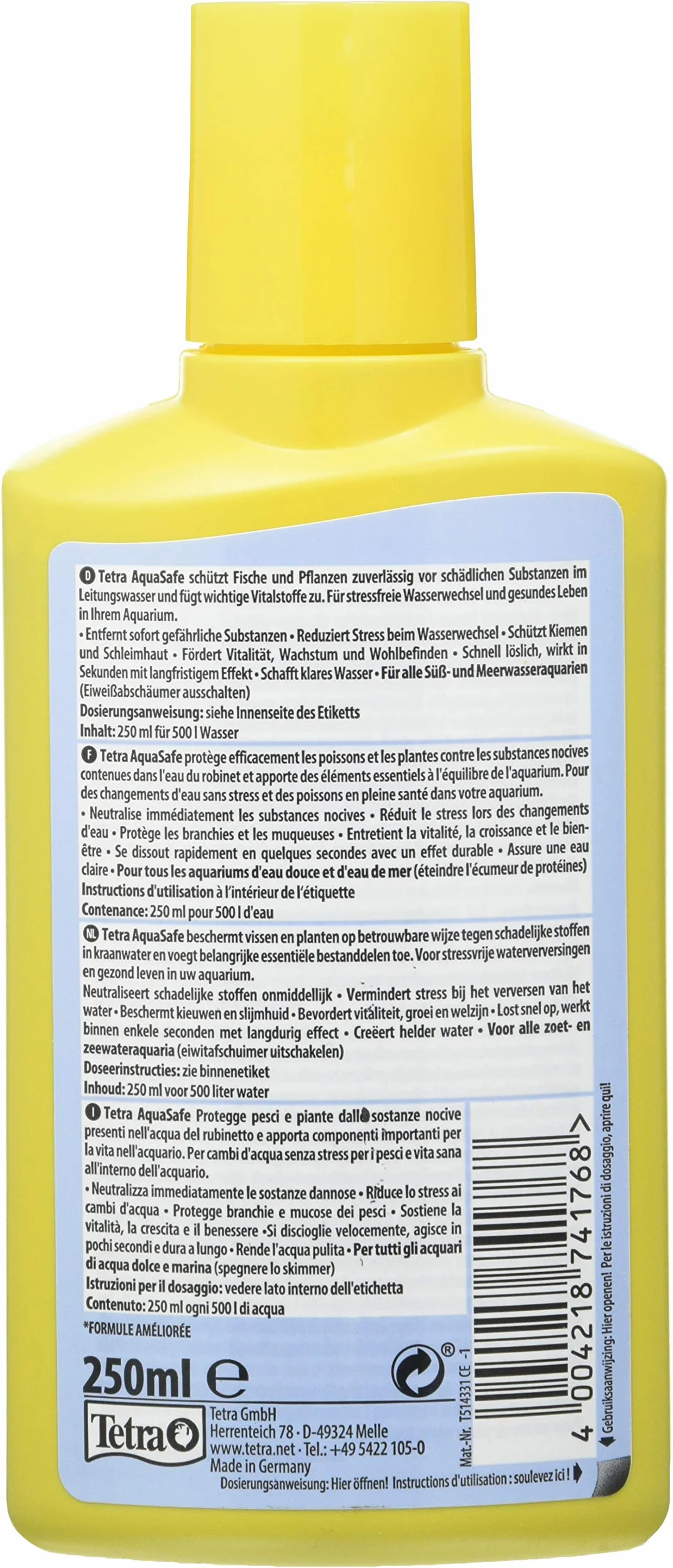 Tetra Aquasafe 250 ml