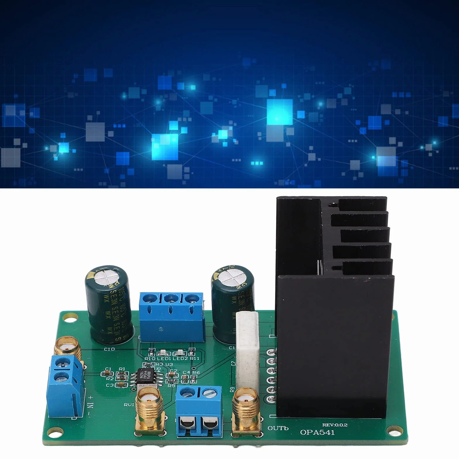 OPA541 Moduł Wzmacniacza Mocy 5A 10-40V z Arkuszem Radiatora