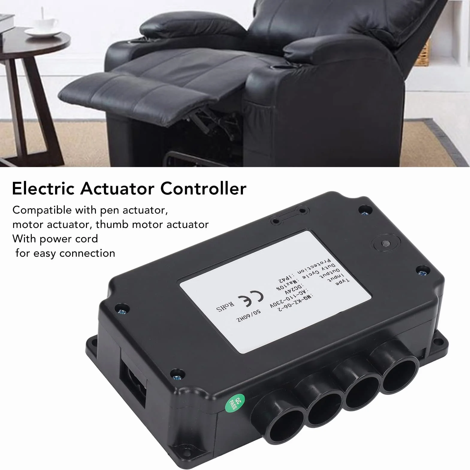 Elektryczny Sterownik Siłownika AC 110‑230V DC24V Inteligentny Sterownik Silnika Liniowego Smart Home