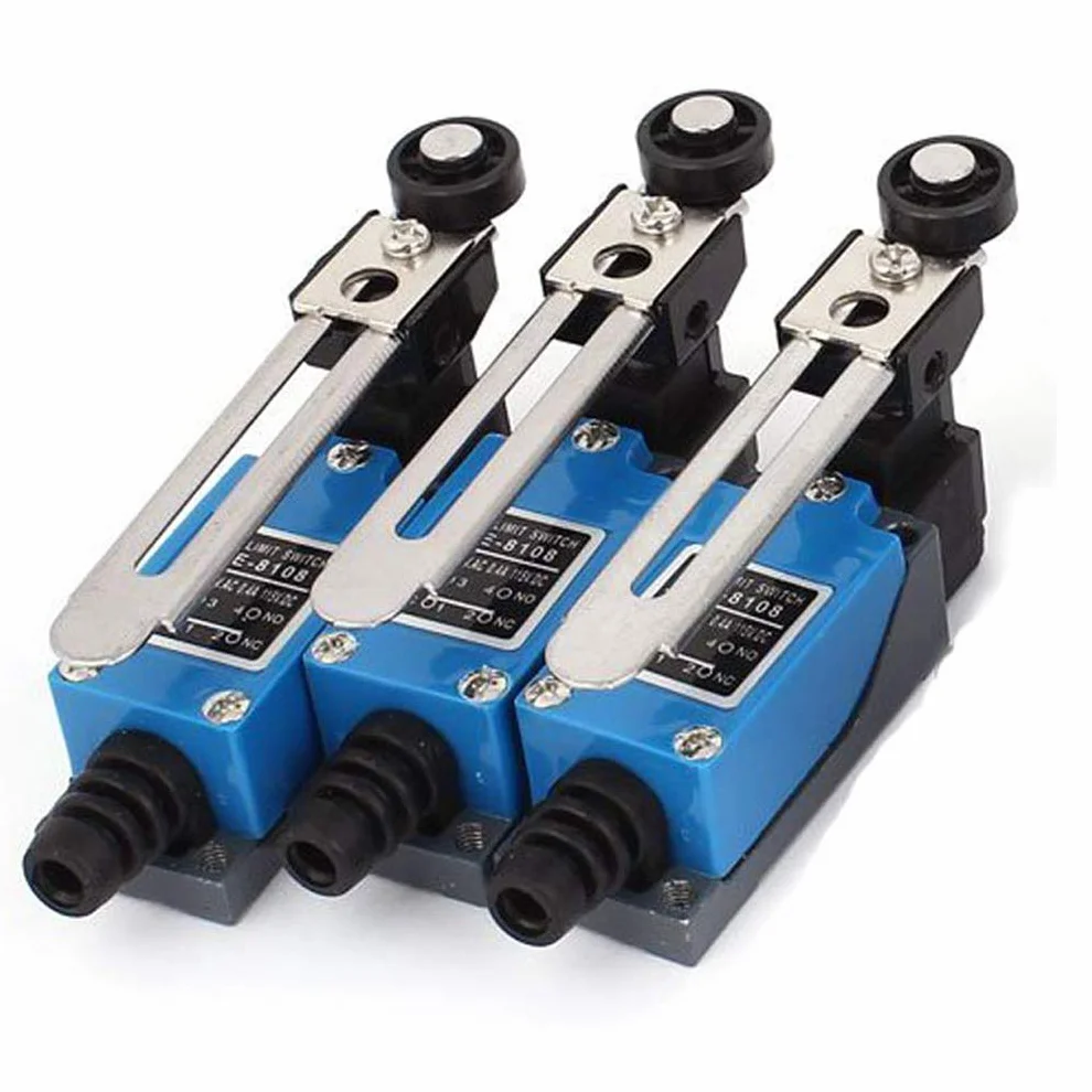 Hailege ME-8108 Momentary AC Limit Switch Roller Lever CNC