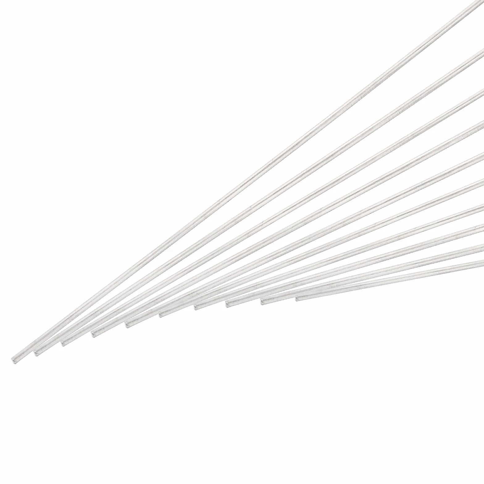 QUARKZMAN 1 mm x 300 mm pręt okrągły ze stali nierdzewnej, metalowy pręt z litego wału, drążek tokarski do samodzielnego wykonania, projektów rękodzielniczych, modeli samochodów, helikopterów,