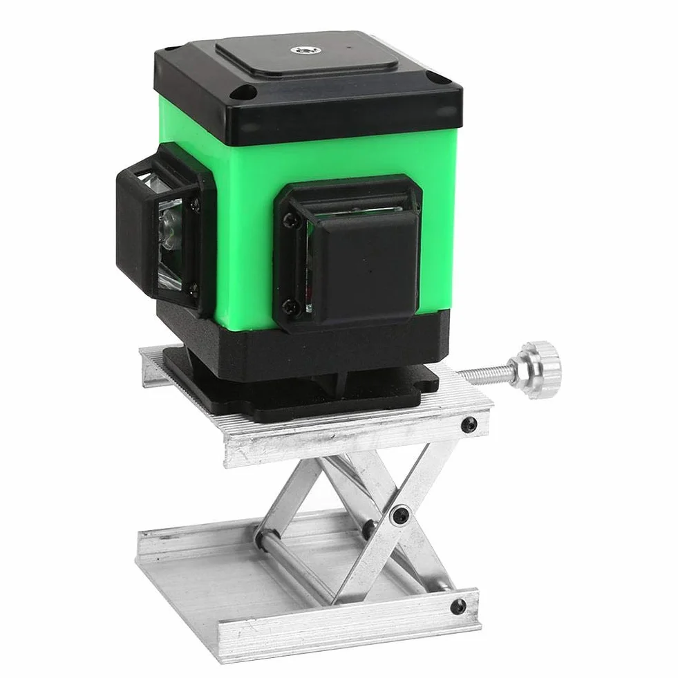 90 * 90mm Lab Lift Plattform Aluminiumlegierung Lab Jack Lift Rack Universal Level