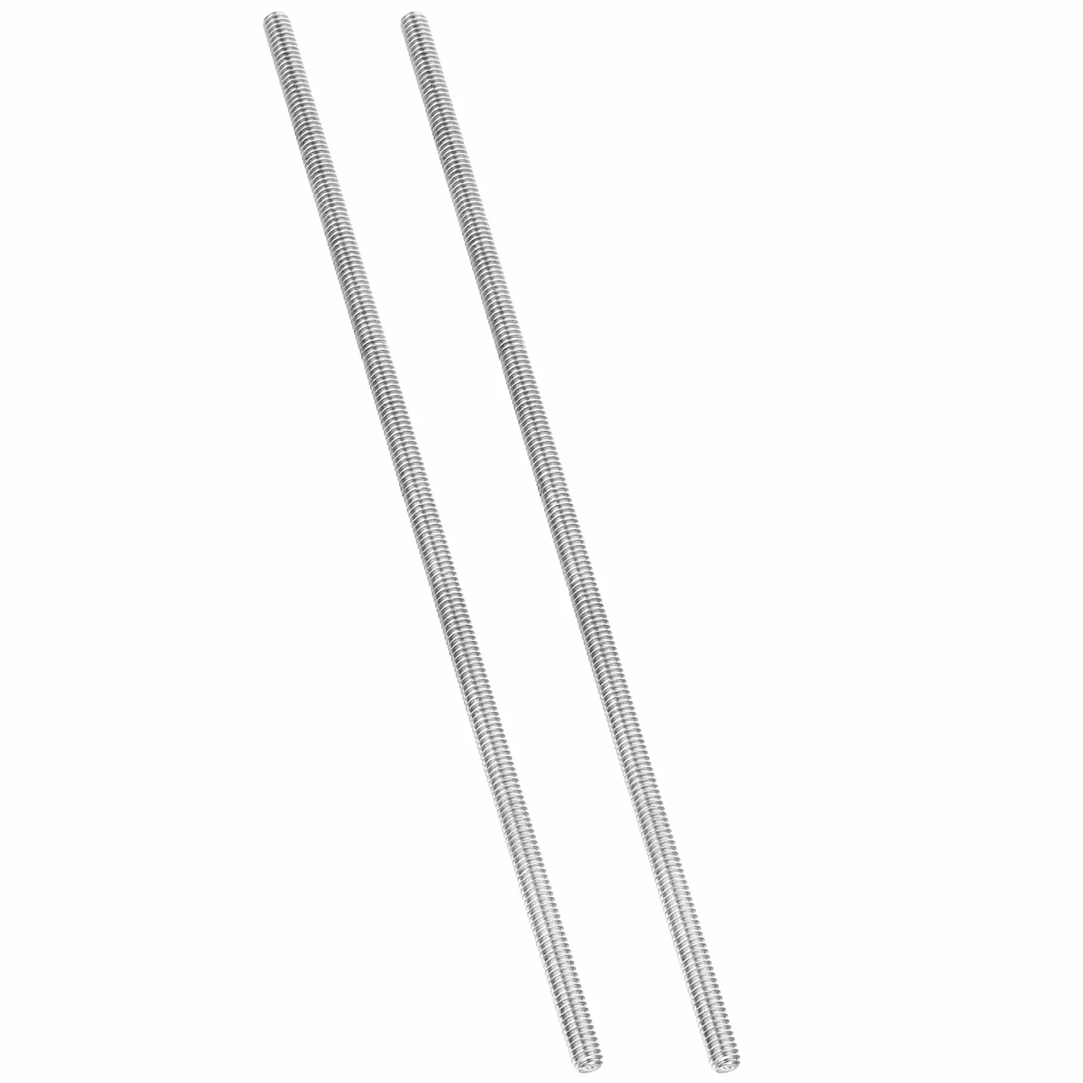 PATIKIL 1/4"-20 Unc 304 ze stali nierdzewnej w pełni gwintowany pręt 2 szt. długość 10" śruba gwintowana gwint prawy trzpień do śrub kotwiących, zacisków i śrub typu U