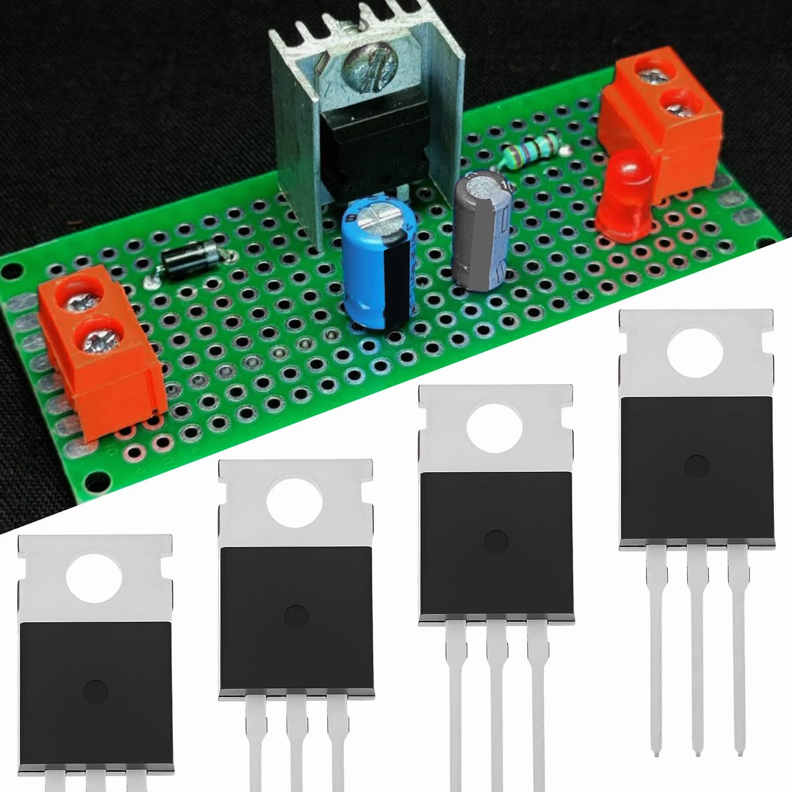 10pcs IRF5210 Transistor P Channel MOSFET 100V 40A TO220 Package
