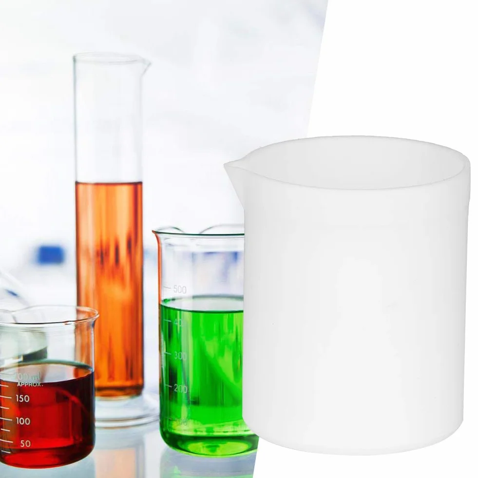 Zlewka z PTFE – Zlewka z Politetrafluoroetylenu, Odporna na Kwasy i Zasady, Trwała Zlewka Laboratoryjna z Teflonu (250ml)