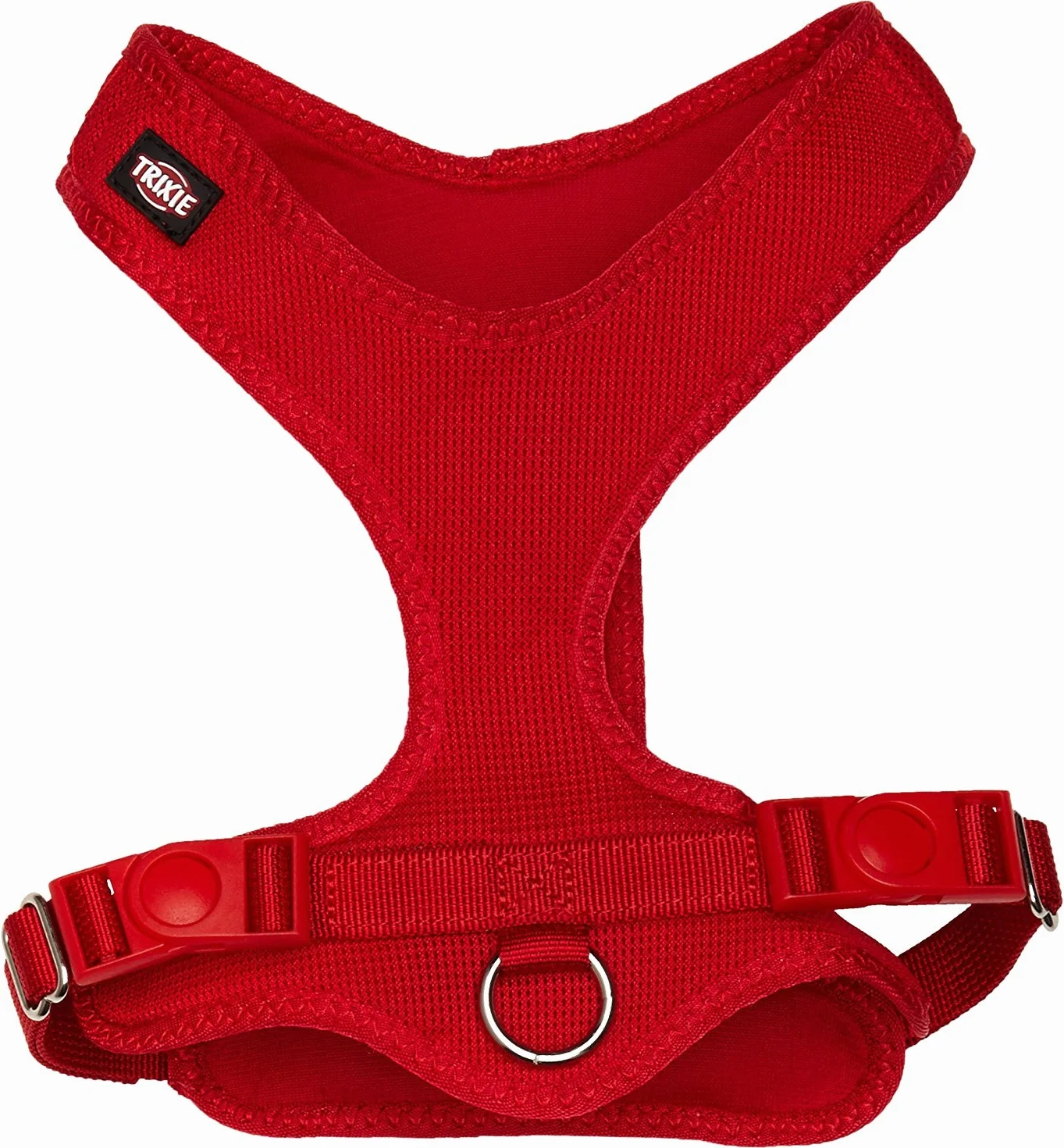 Trixie Miękka uprząż dla psa, 35-60 cm x 20 mm, czerwona