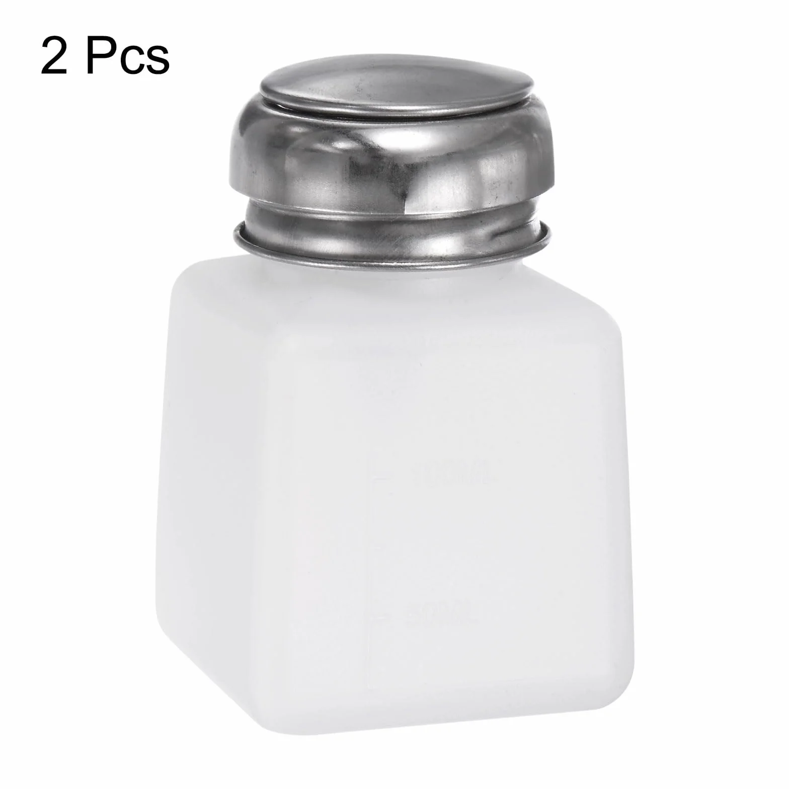 QUARKZMAN 2 szt. Dozownik alkoholu Rozpuszczalnik 100 ml (3,4 uncji) Butelka z pompką ciśnieniową z pokrywką ze stali nierdzewnej Uszczelniacz do acetonu Środek czyszczący do usuwania emalii, biały