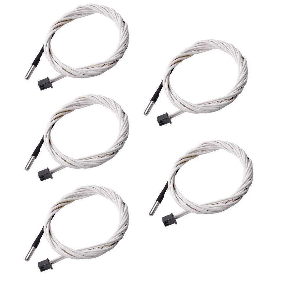 DollaTek HT-NTC100K czujnik temperatury 350℃ 2m do drukarki 3D