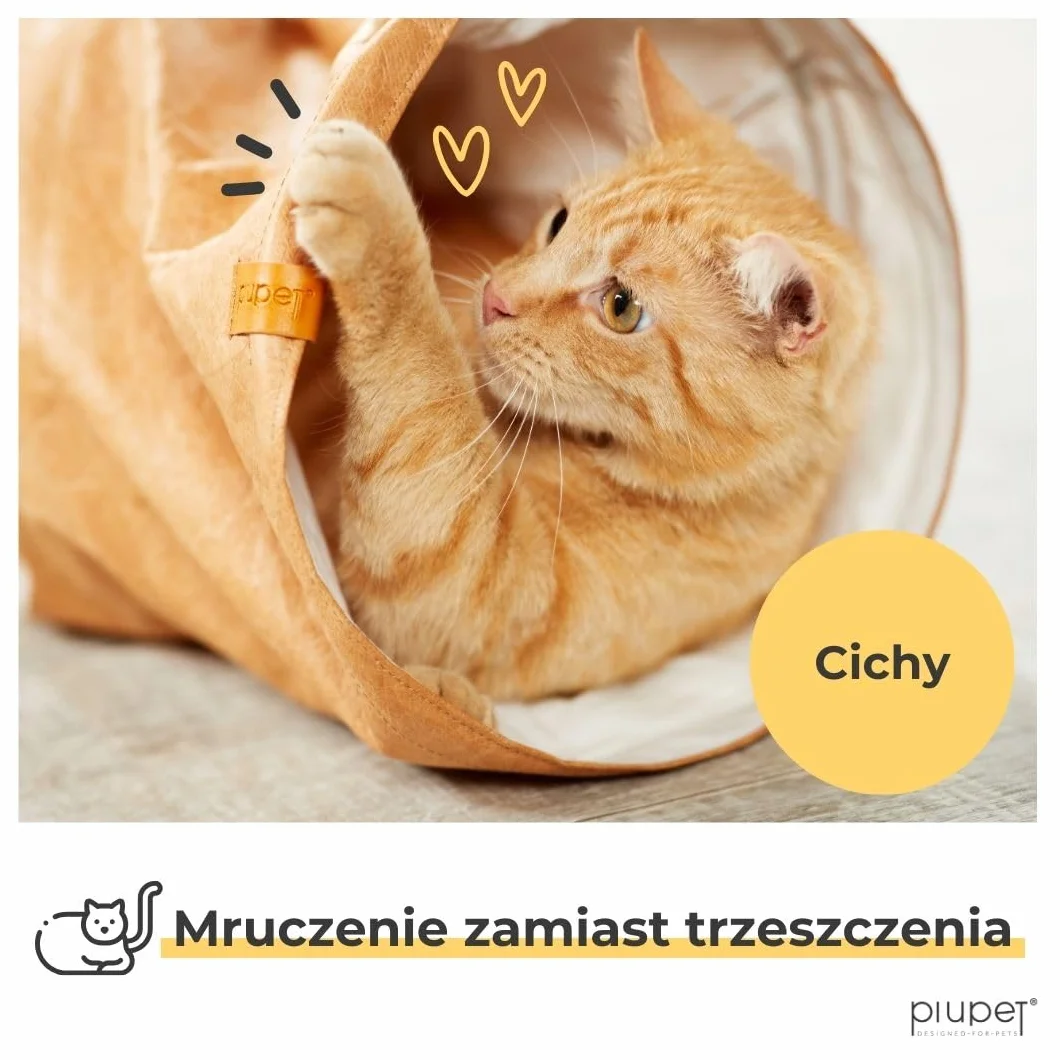 PiuPet® Tunel dla kota - Tunel do zabawy dla kotów - Zabawki dla kotów - Tunel z zabawkami dla kotów