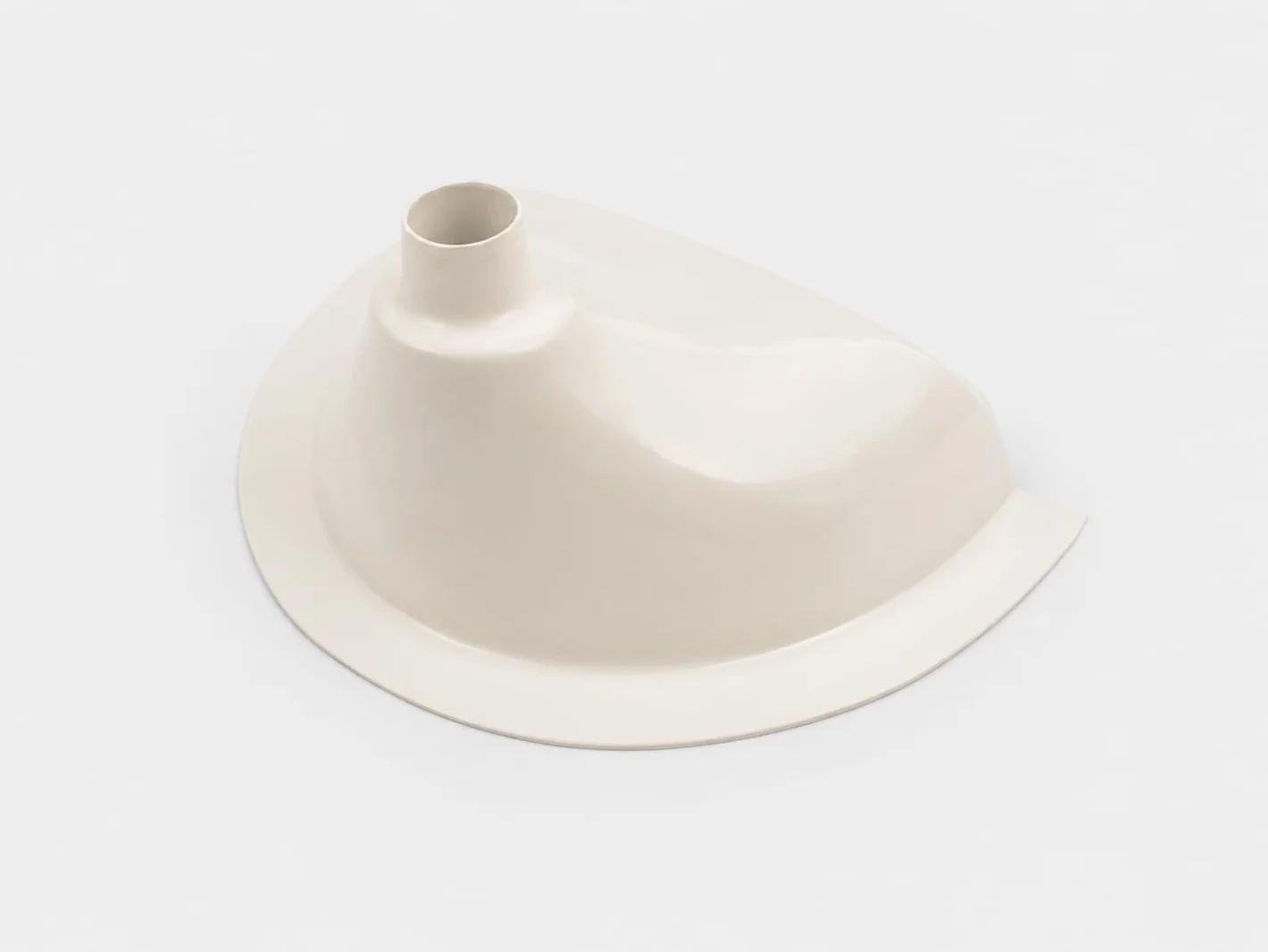 Separator orina | Desviador de orina para inodoros de compost | Murzyn o blanco | Fabricado en Reino Unido (Biały)