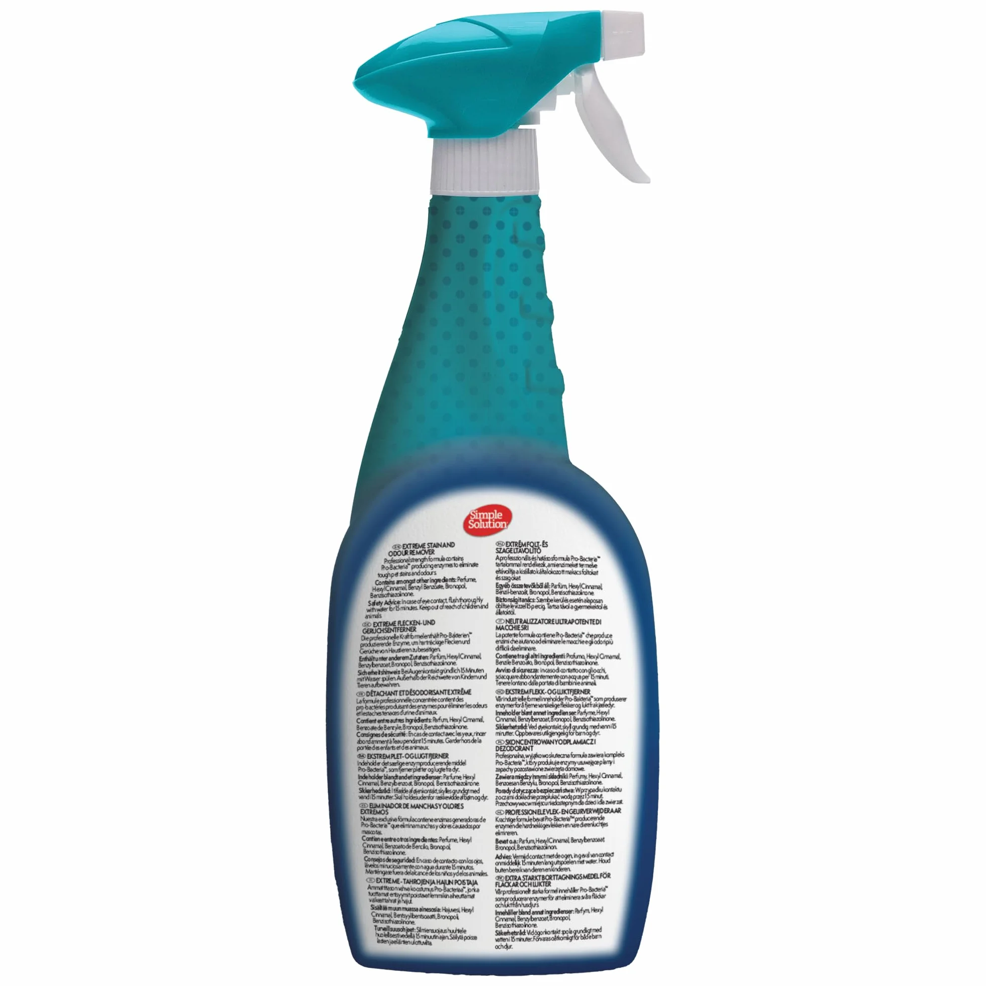 Simple Solution Extreme Środek do Usuwania Plam i Zapachów Zwierząt Domowych, 750ml