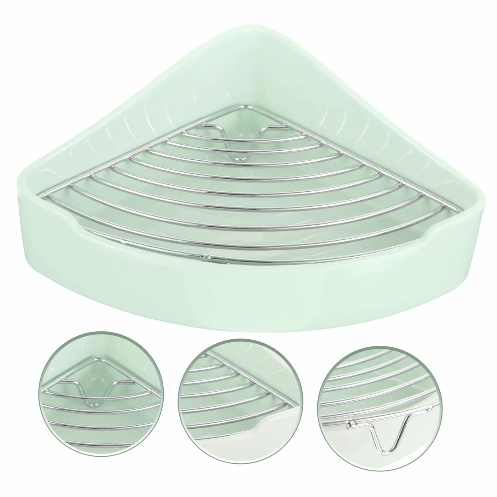Happyyami Ceramiczny Kącik Toaletowy Dla Małych Zwierząt Trójkątny Przenośny Odporny Przewracanie Idealny Dla Królików Świnek Morskich i Jeży Łatwy Czyszczeniu Zapewnia Czystość