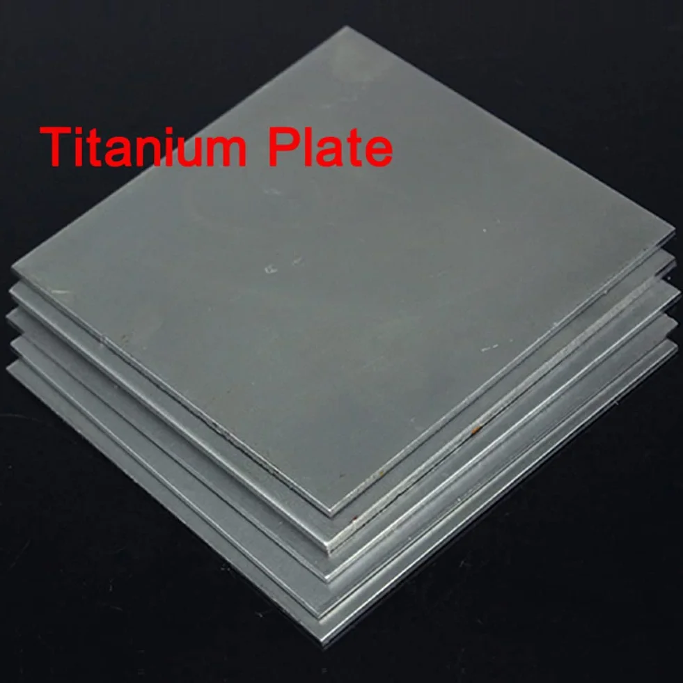 TA2 Tytanowa płytka metalowa 4 x 150 x 150 mm