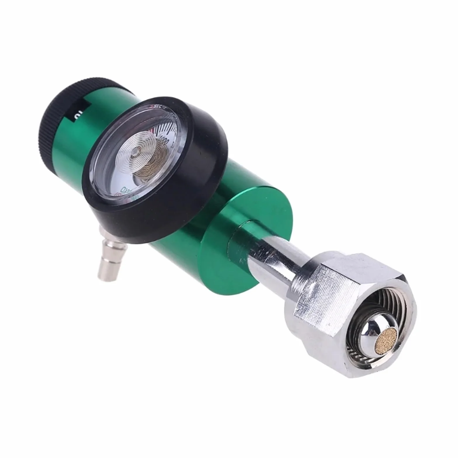 Przepływomierz, 3000psi CGA540 Regulator ciśnienia tlenu Inhalator tlenowy Przepływomierz Przepływomierz butli tlenowej do klinik szpitalnych do wody, oleju napędowego