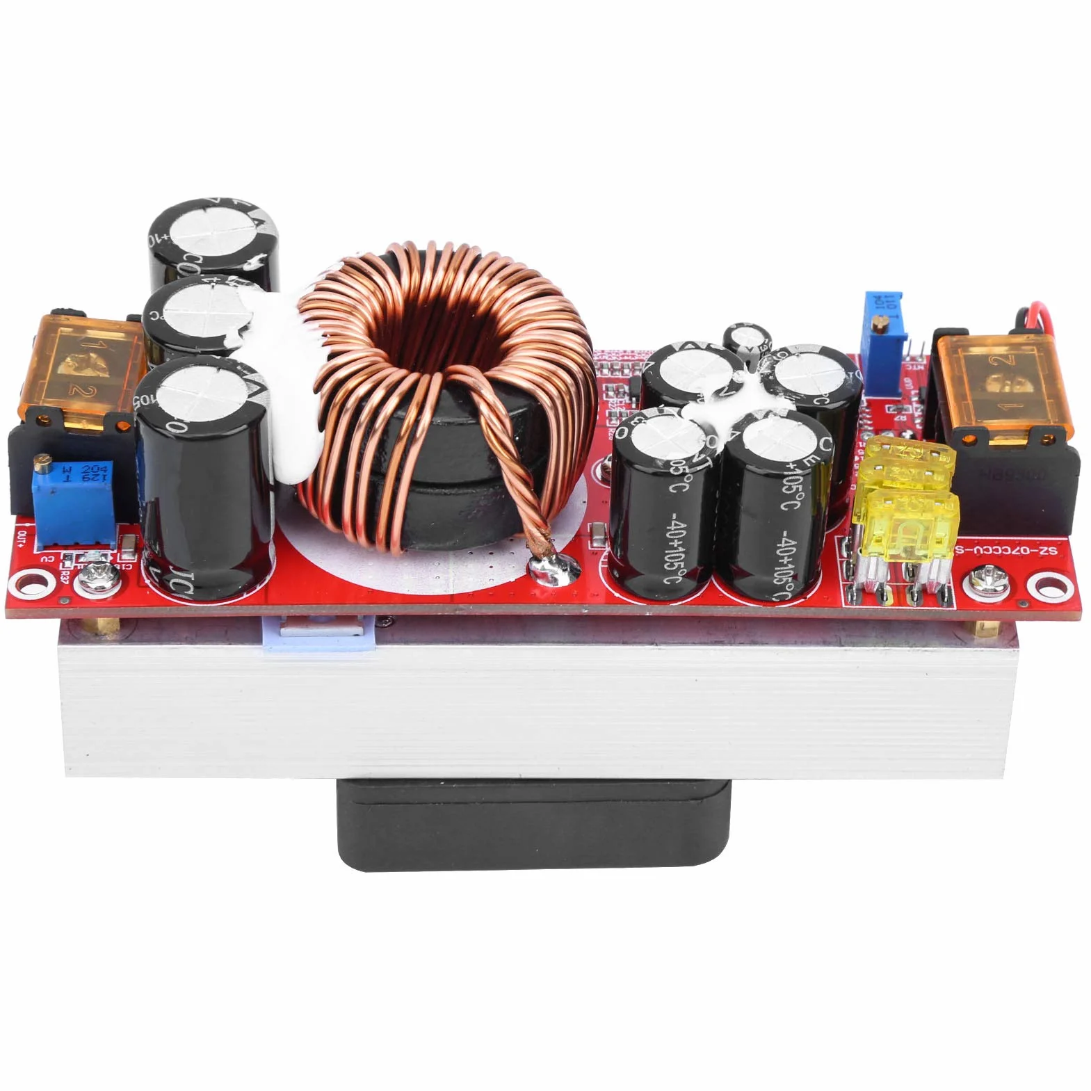Konwerter DC Boost 1800W 40A Step Up 10-60V do 12-97V 1500W 30A Przetwornica Podwyższająca Napięcie Moduł Zasilający