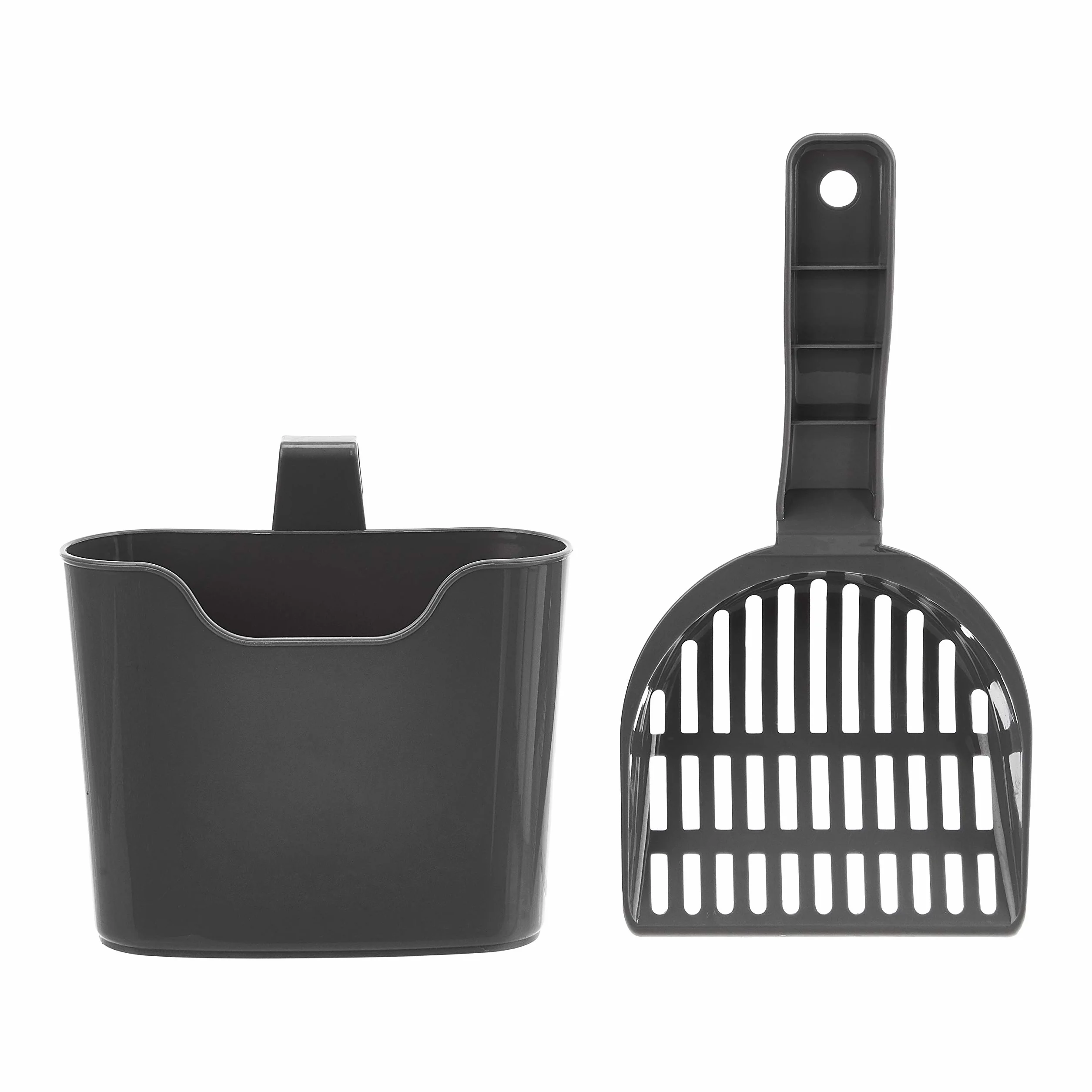 Amazon Basics – łopatka do żwirku dla kota z uchwytem.