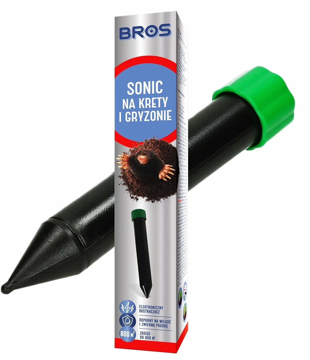 BROS 233 Bros bros-sonic-répulsif kretowniki dla sonorów