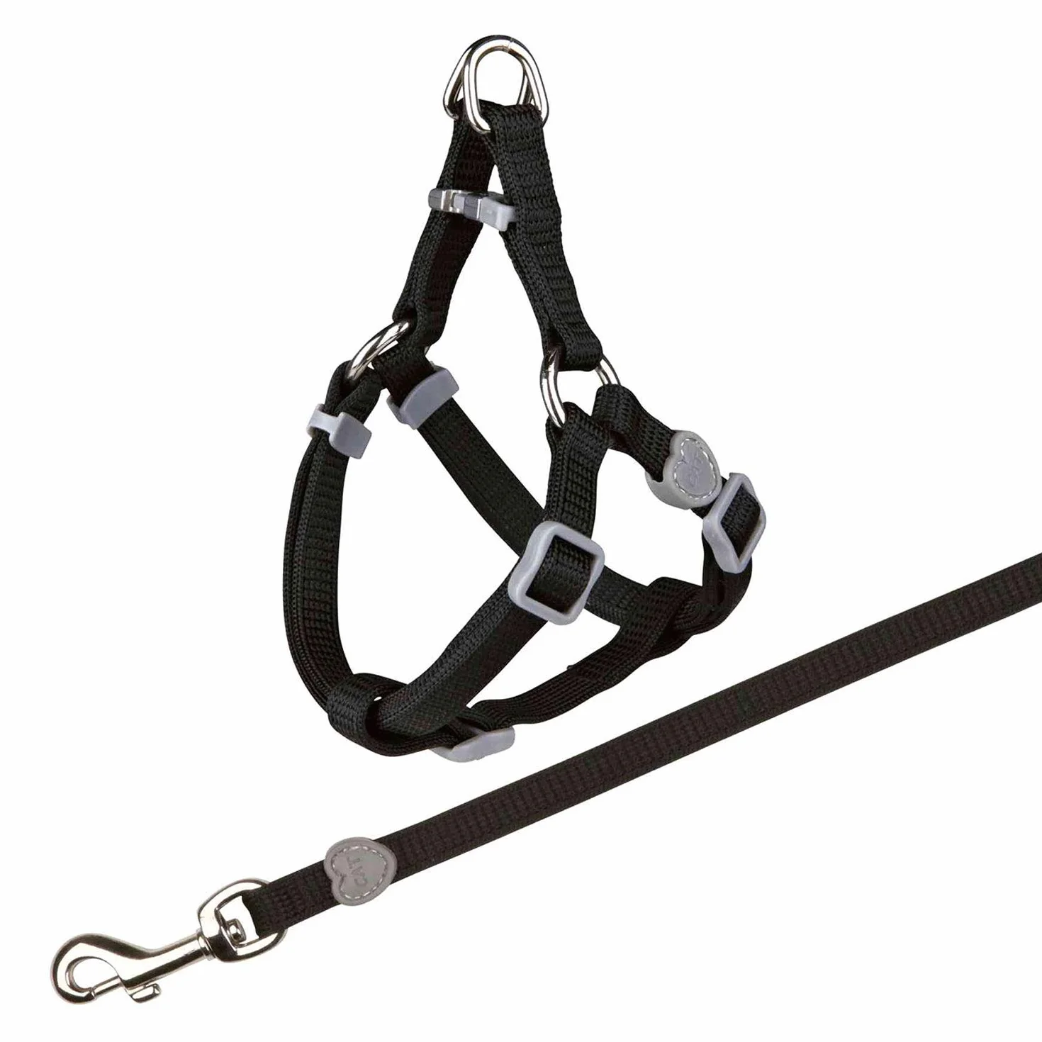 Trixie 41891 Zestaw uprzęży dla kota i smycz nylonowa 26-37 cm / 10 mm