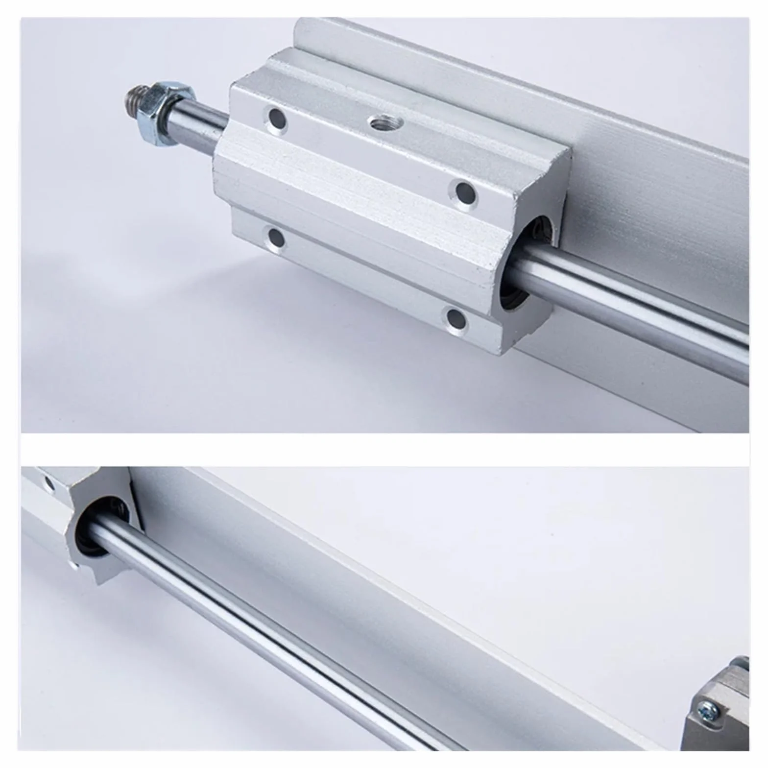 Cykl posuwisto-zwrotny liniowy silnik DIY DC 12 V/24 V siłownik liniowy skok 30-150 MM przekładnia regulowana teleskopowa z regulatorem prędkości,Niezawodne BezpieczeńStwo(24V 8-45rpm,A)