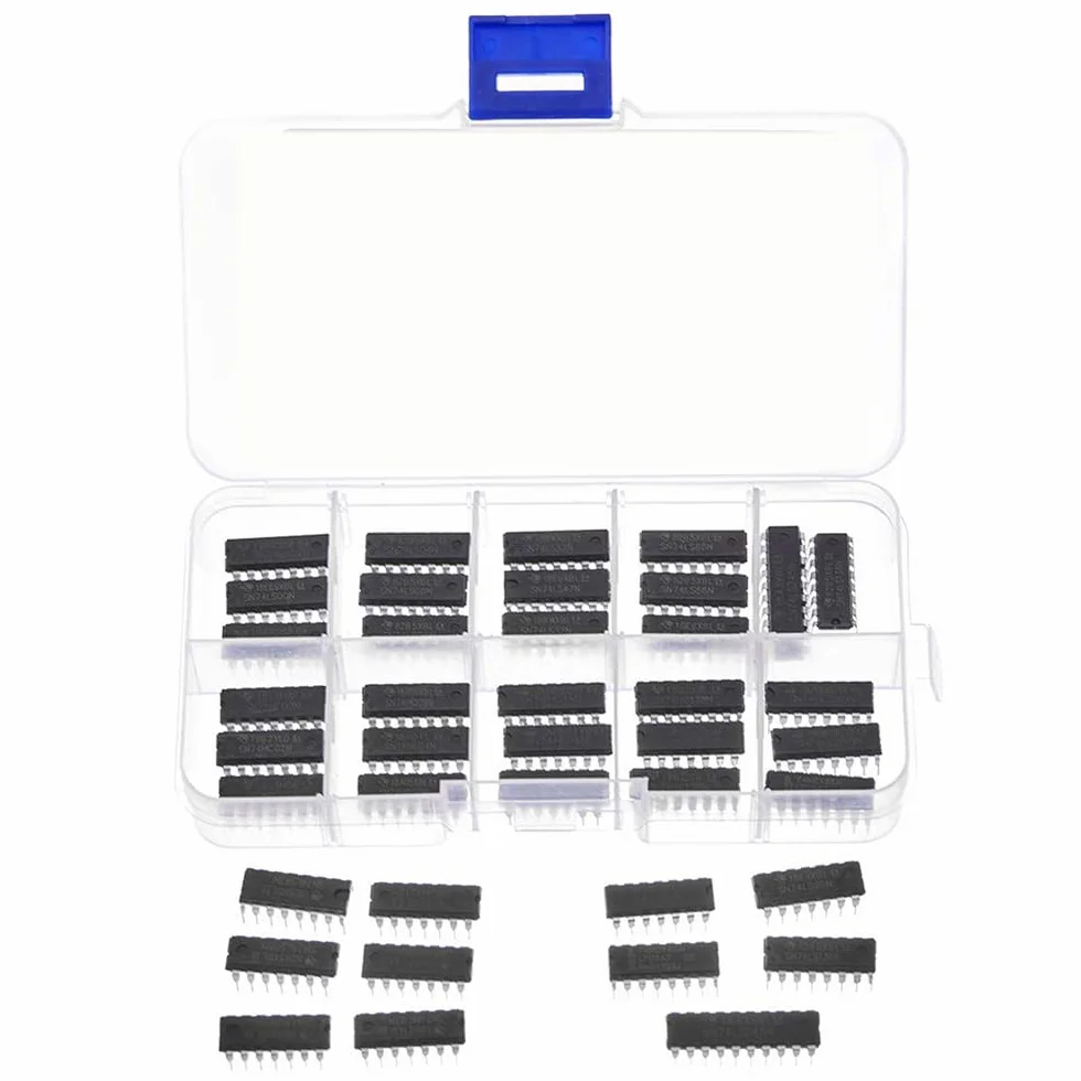 Seria Logic IC Zestaw 40 Sztuk 74HCxx 74LSxx Cyfrowy Zintegrowany Układ Scalony