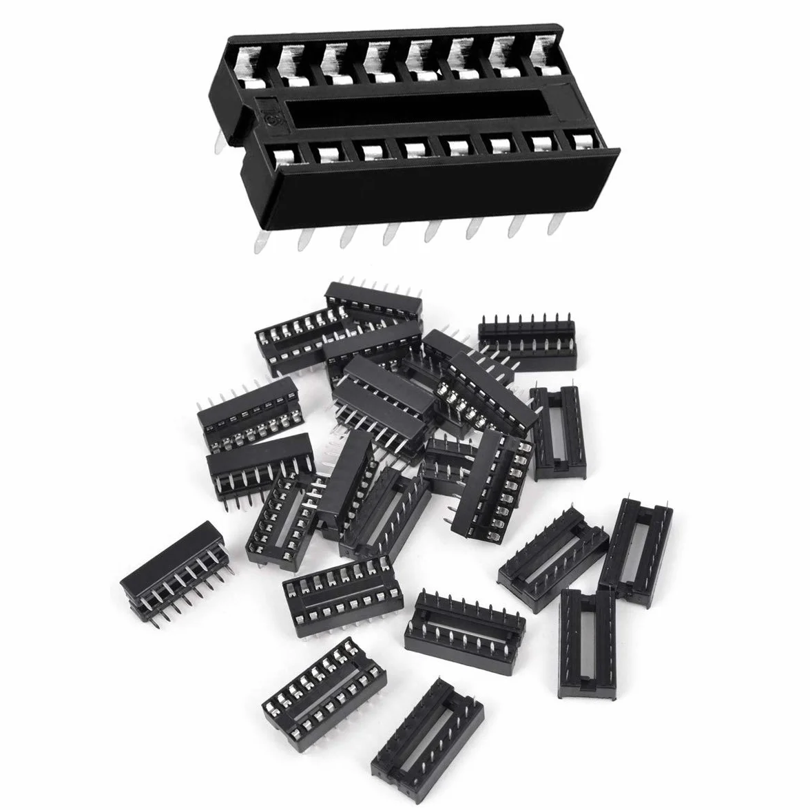 DIP IC Sockel 16 Pin DIP-8 2.54MM IC Sockel Adapter Lötanschluss