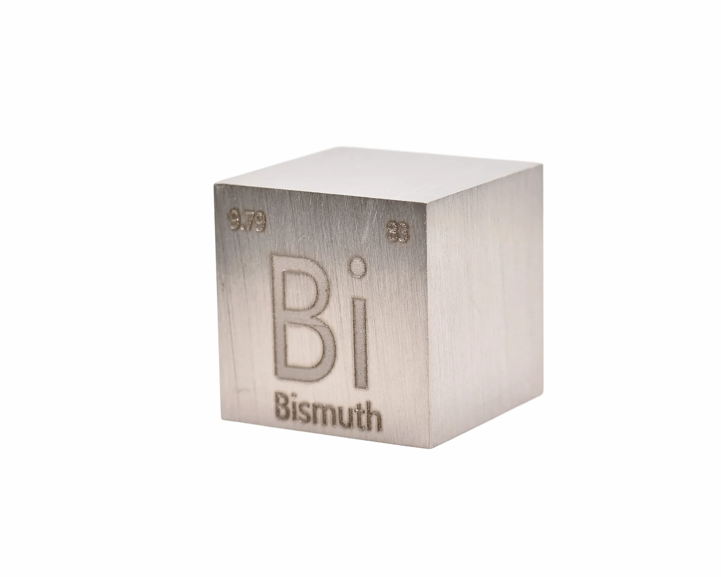 Bizmut duży sześcian metalowy 25.4x25.4x25.4mm czysty 99.9% do kolekcji
