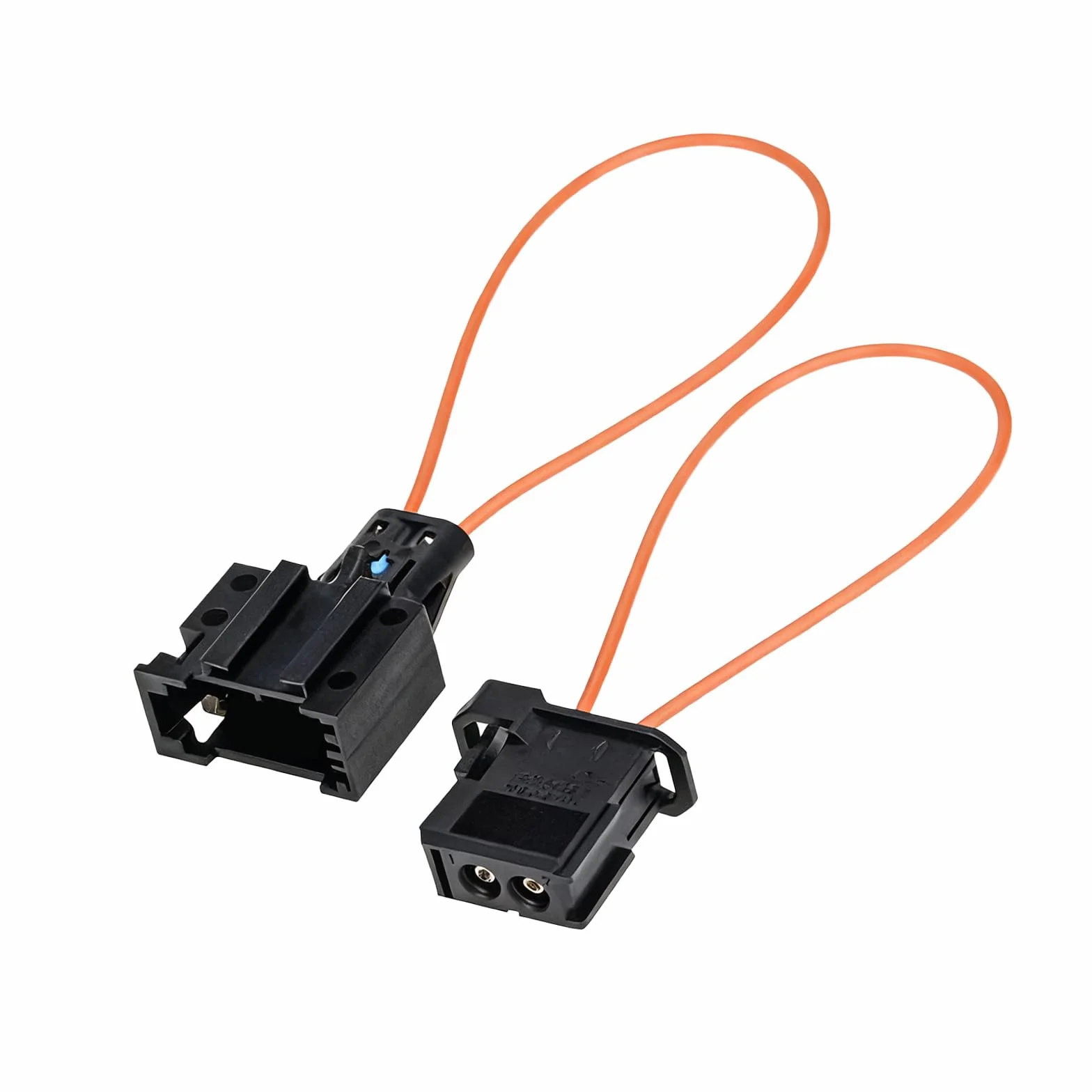 2 szt. Złącza pętli światłowodowej, adapter kabla optycznego MOST, adaptery mostka świetlnego do systemu MOST, do narzędzi diagnostycznych i naprawczych pojazdów