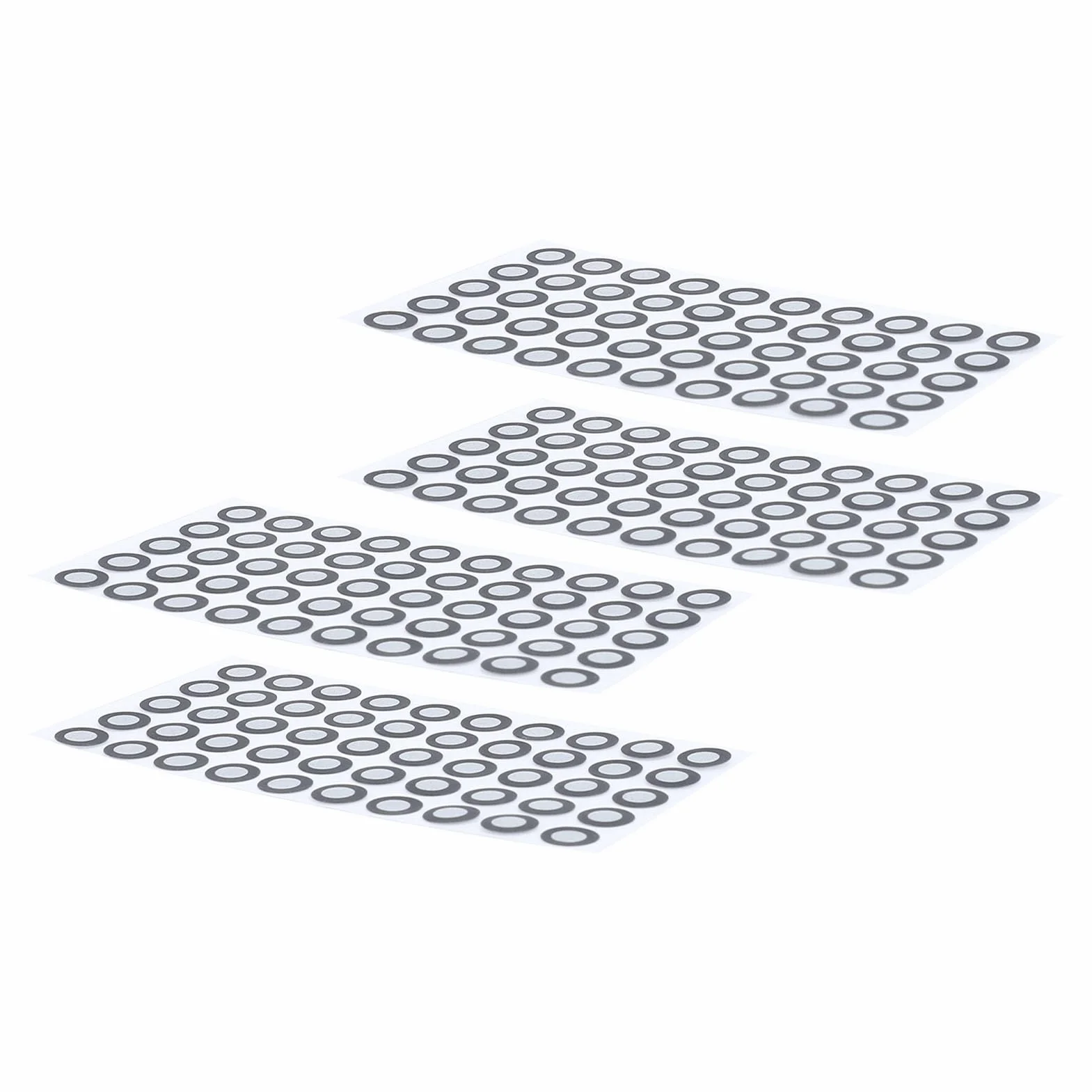 500 szt. Marker do Skanowania 3D, Punkty Skanowania 3D, średnica Wewnętrzna 6 Mm, średnica Zewnętrzna 10 Mm, Punkt Odniesienia, Znaczniki Odbicia Rozproszonego, Kropki śledzące