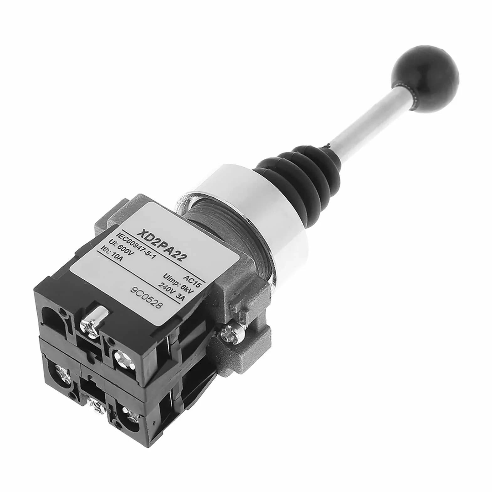 Przełącznik Krzyżowy Joystick 2-pozycyjny Xd2Pa22Cr Sprężyna Powrotna Chwilowy