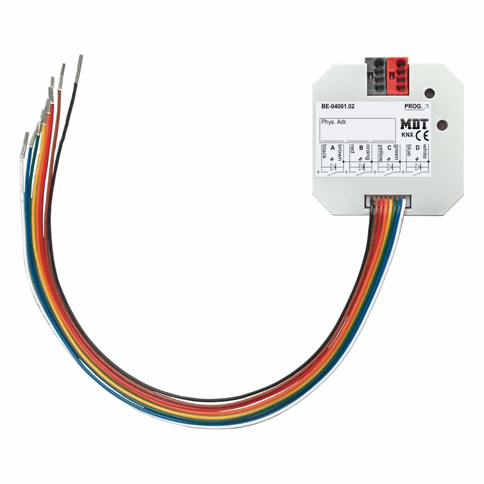 MDT BE-04001.02 Tasterinterface 4-fach, UP (BE-04001.02)
