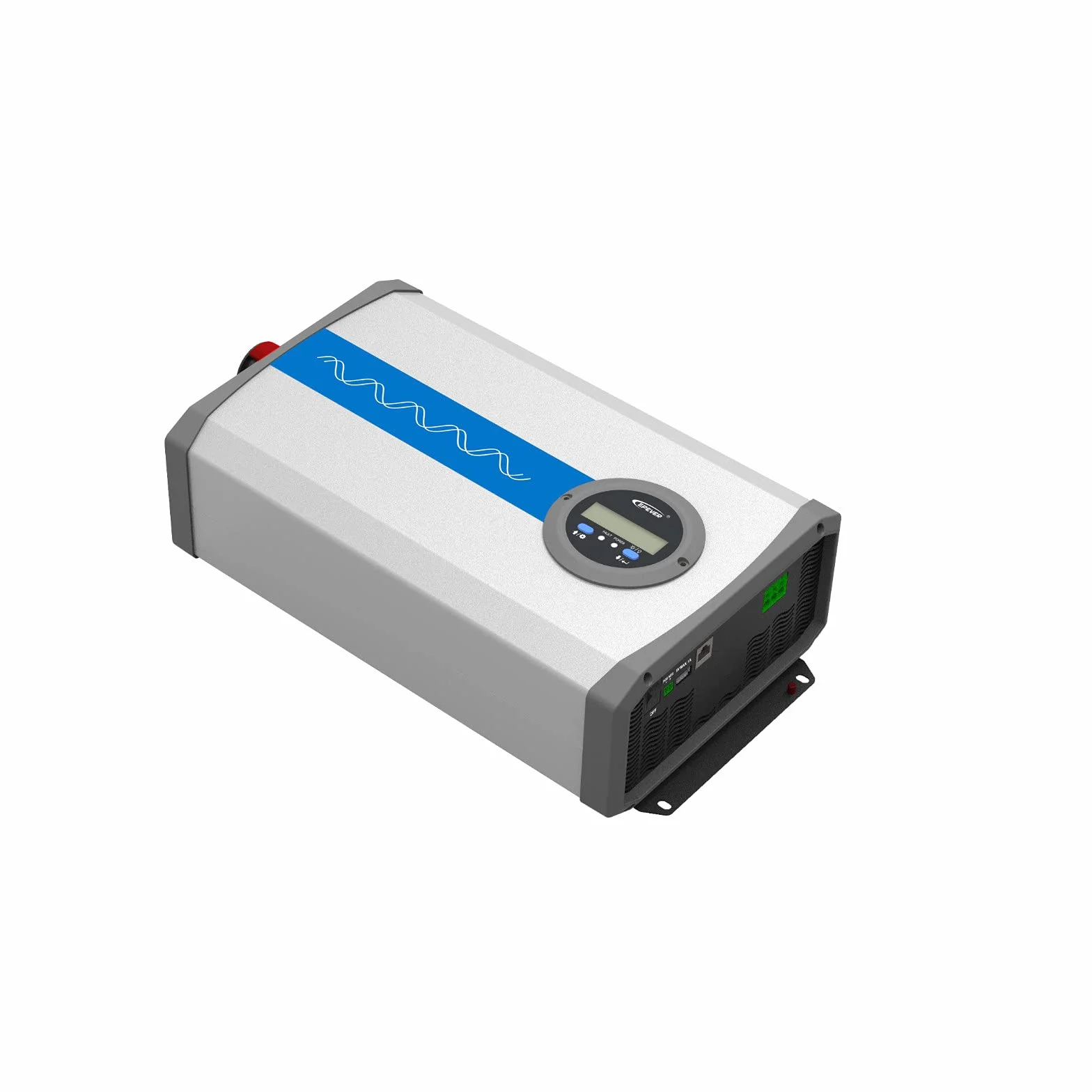 EPEVER IP5000-42 Plus, 5000W 48VDC do 230VAC Pure Sine Wave z wyświetlaczem LCD jest idealna do awaryjnego oświetlenia domowego, pojazdów i nie tylko.