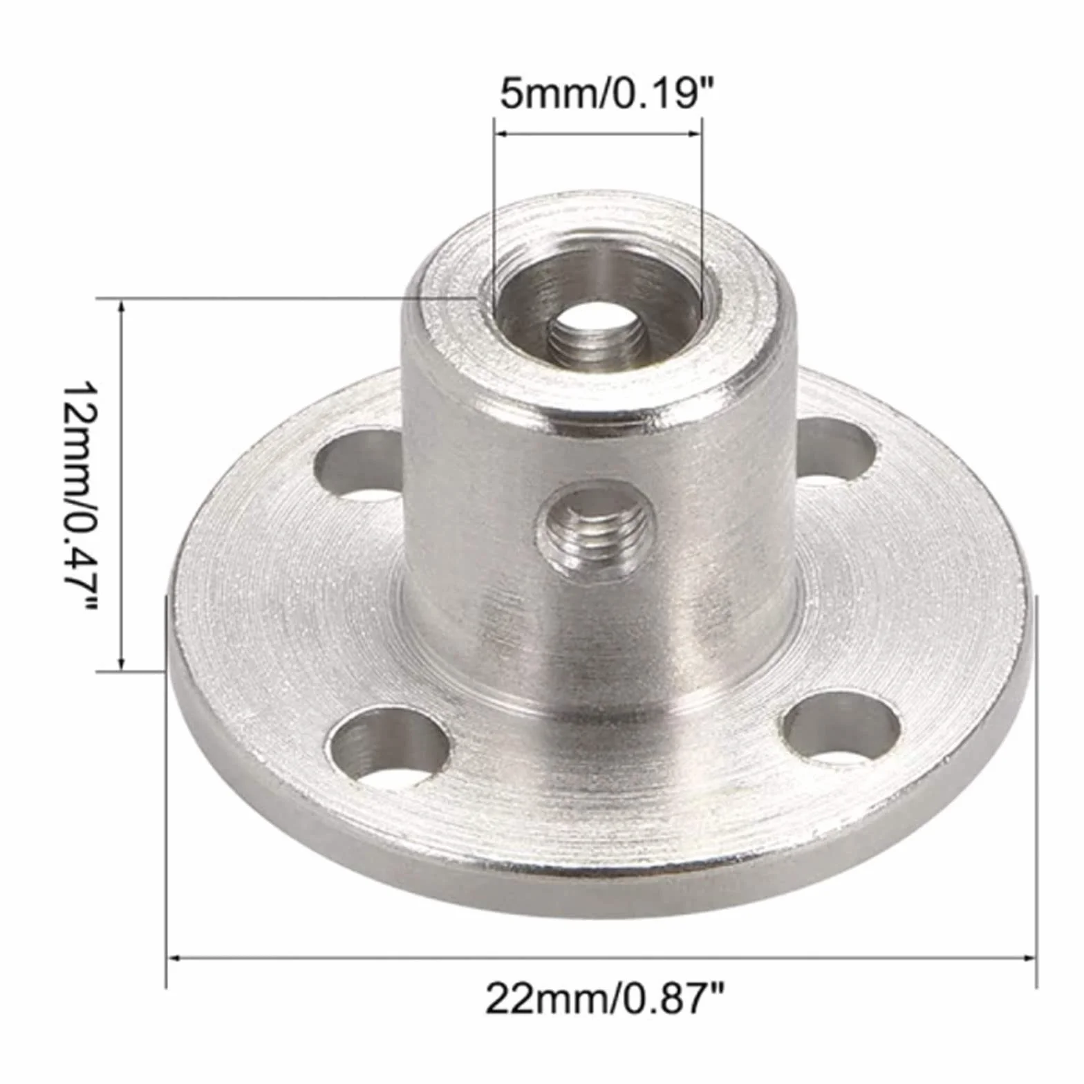 Sztywny Model Prowadnicy Sprzęgło Akcesoria Kołnierz Wał 5 mm Złącze Złącza Wału Silnika M4 Sztywny Oś Wału Okucia Do DIY Model Silników 6 Sztuk