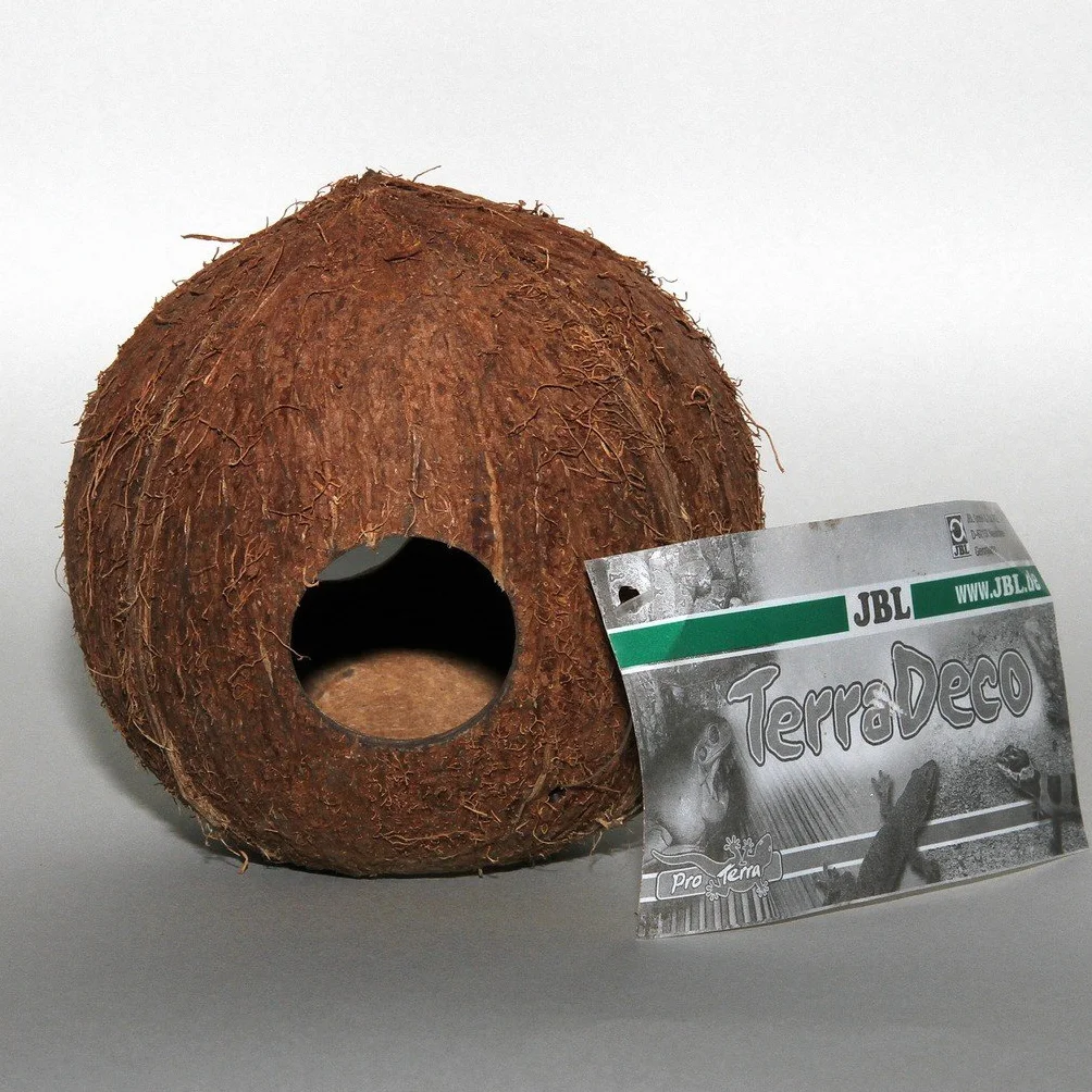 JBL Cocos Cava 1/1 l, jaskinia z łupin orzecha kokosowego do akwariów i terrariów