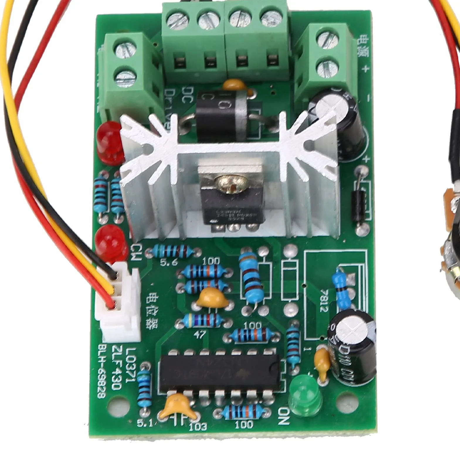 Regulator prędkości silnika prądu stałego PWM 5-30 V 6A 150 W odwracalny