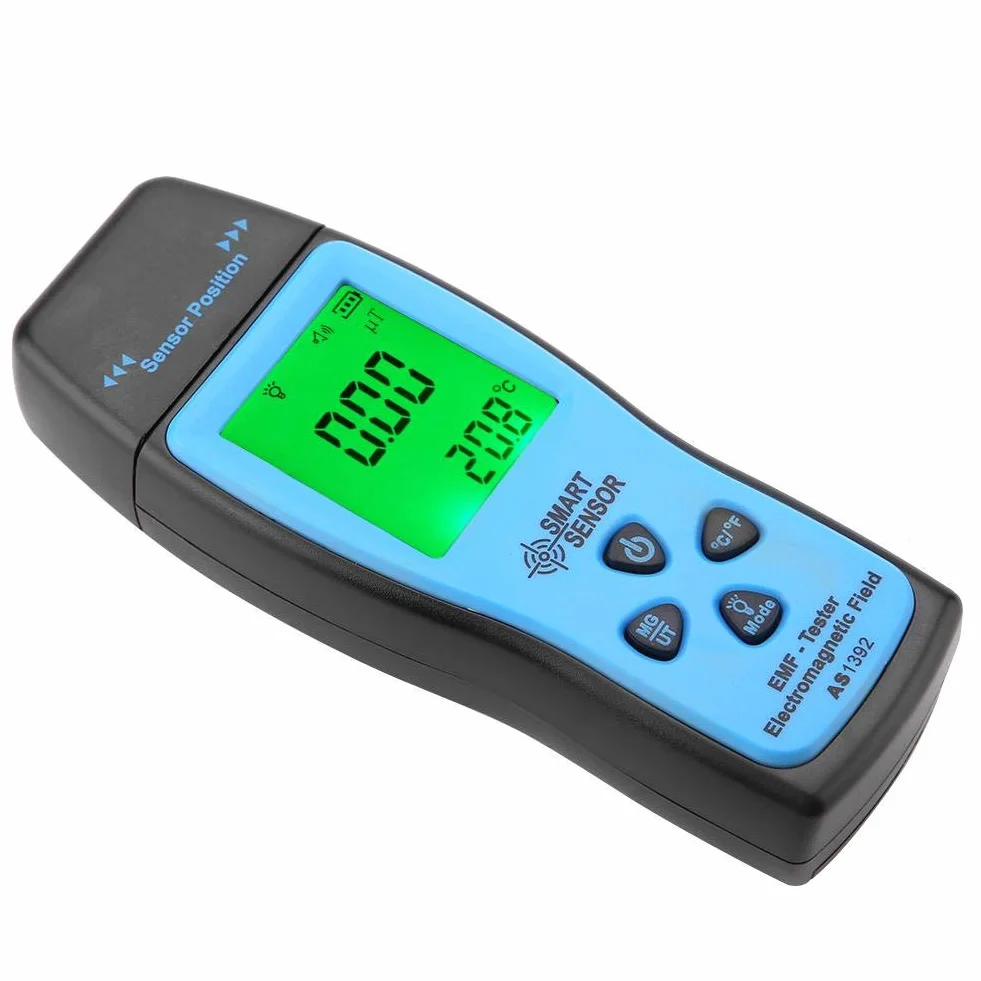 Cyfrowy miernik EMF Mini tester elektromagnetyczny