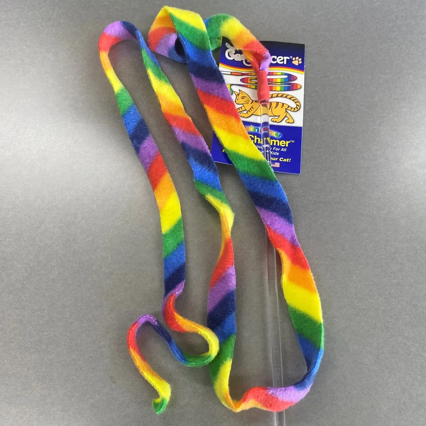 Cat Dancer Products Tęczowy wisiorek dla kotów, 1 sztuka (1 opakowanie)