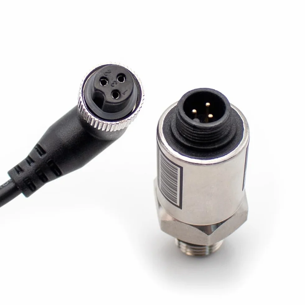 PT-506 IP68 Przetwornik ciśnienia Kabel Przetwornik Ciśnienia Woda Gaz Czujnik Hydrauliczny 0-10Bar/0-16Bar/0-25Bar 4-20mA G1/4 (głowica łokciowa, 0-10Bar)