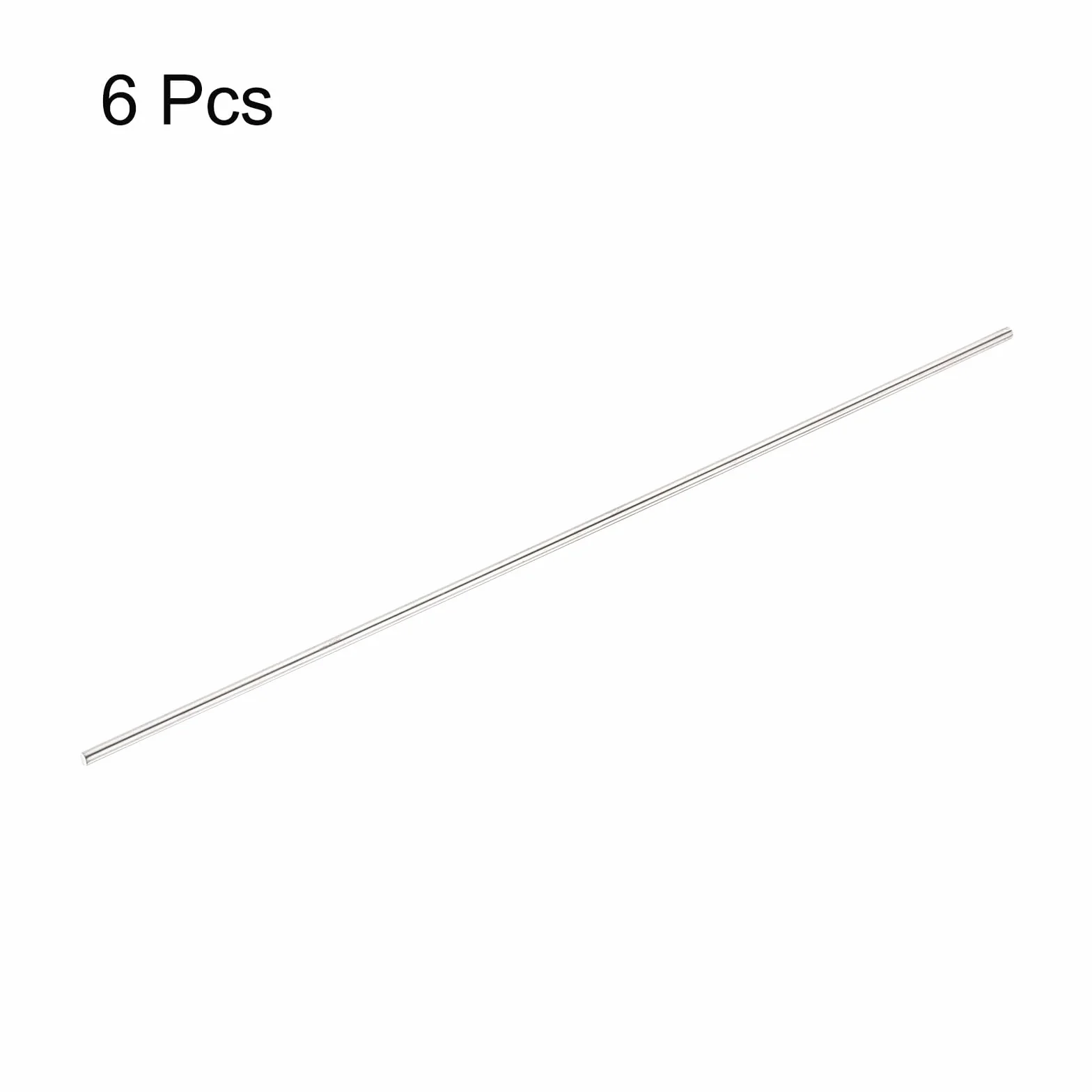 Pręt ze stali nierdzewnej 304 2 mm x 150 mm QUARKZMAN 6 szt. do modeli samochodów i samolotów