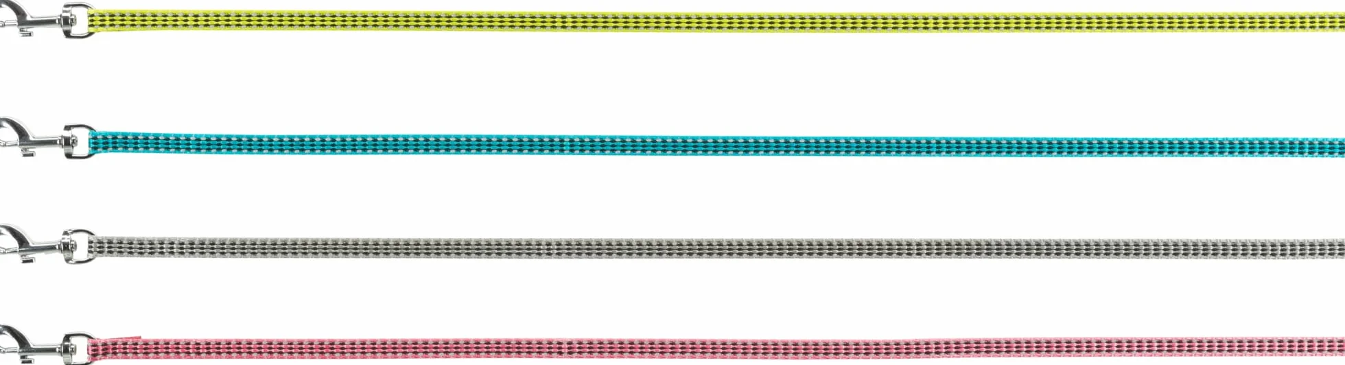 Trixie 4184 uprząż dla kotów z smyczą, odblaskowa, nylon, 22–42 cm/10 mm, 1,20 m