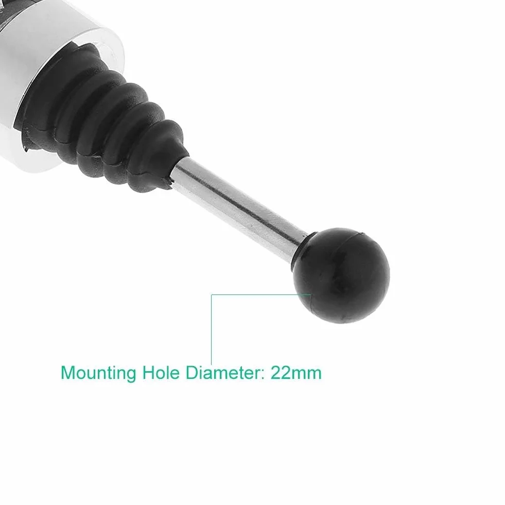 Joystick, przełącznik kołyskowy, 1 sztuka Xd2pa22cr 2no 2-pozycyjny, sprężynowy przełącznik typu joystick, 0~380 V Ac (50 Hz); 0~220 V DC
