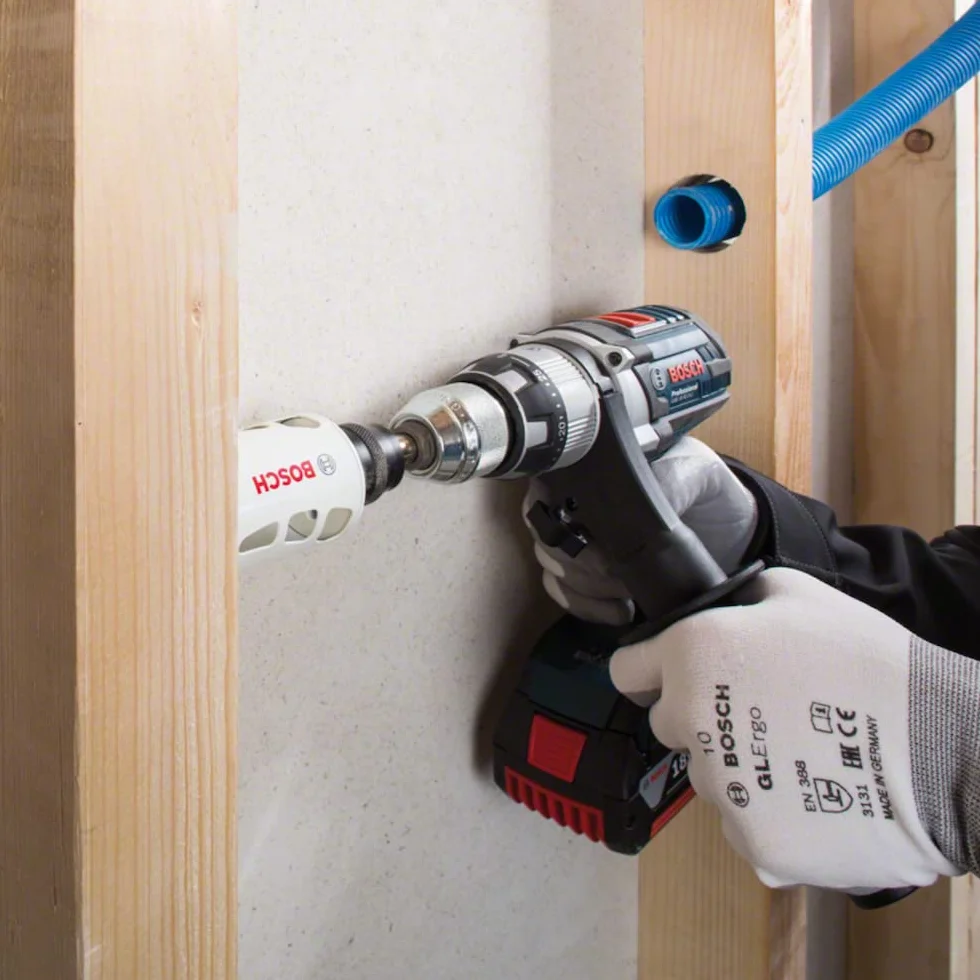Bosch Professional 9-częściowy Zestaw Otwornic Progressor for Wood & Metal Set (dla instalatorów sanitarnych, Ø 20-64 mm, Akcesoriów Wiertarek)