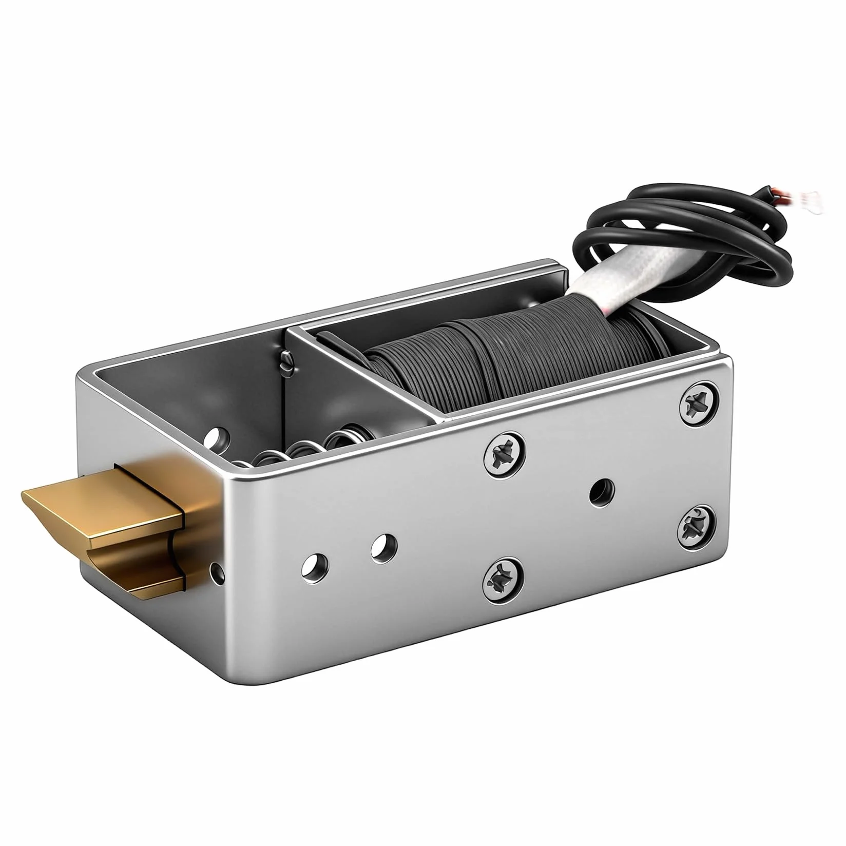 Heschen Elektromagnes HS-S1670DL DC12V 3A 40N skok 10 mm push pull zamek drzwi z otwartą ramą