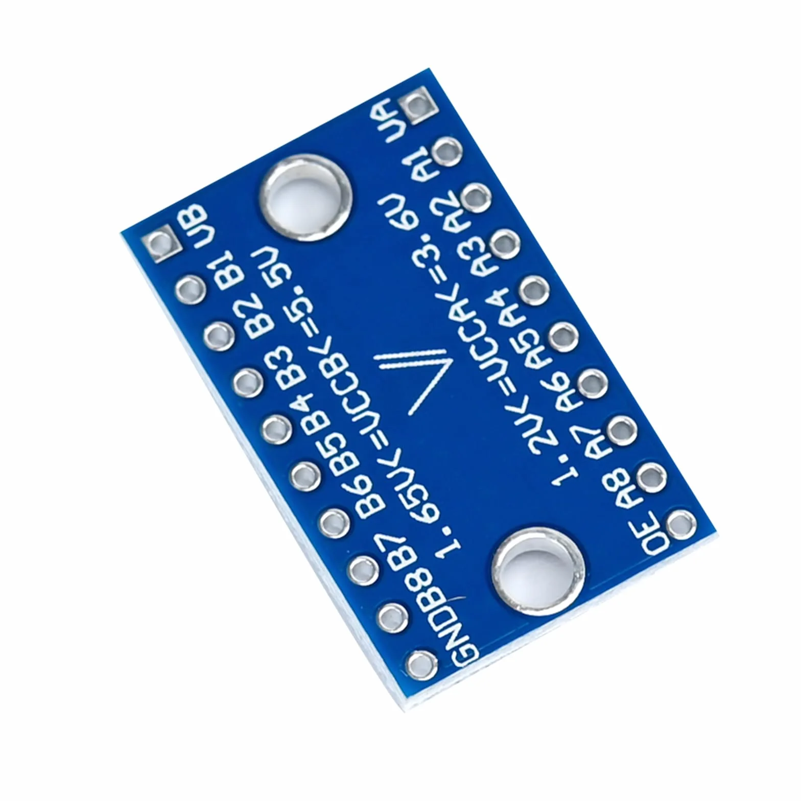 Podazz Wysokoprędkowy pełnoduplexowy konwerter poziomu logiki 8-kanałowy SPI 8-drożny 3.3V 5V I2C IIC 8-bitowy dwukierunkowy moduł konwertera kompatybilny z Raspberry Pi i Arduino (5-pack)