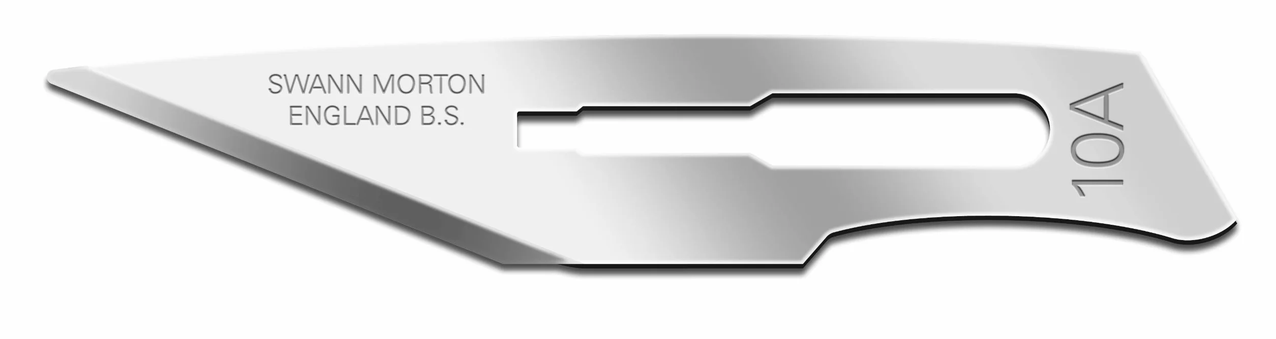 SWANN-MORTON Carbon Steel V.P.I. Protected Surgical Blade No. 10A