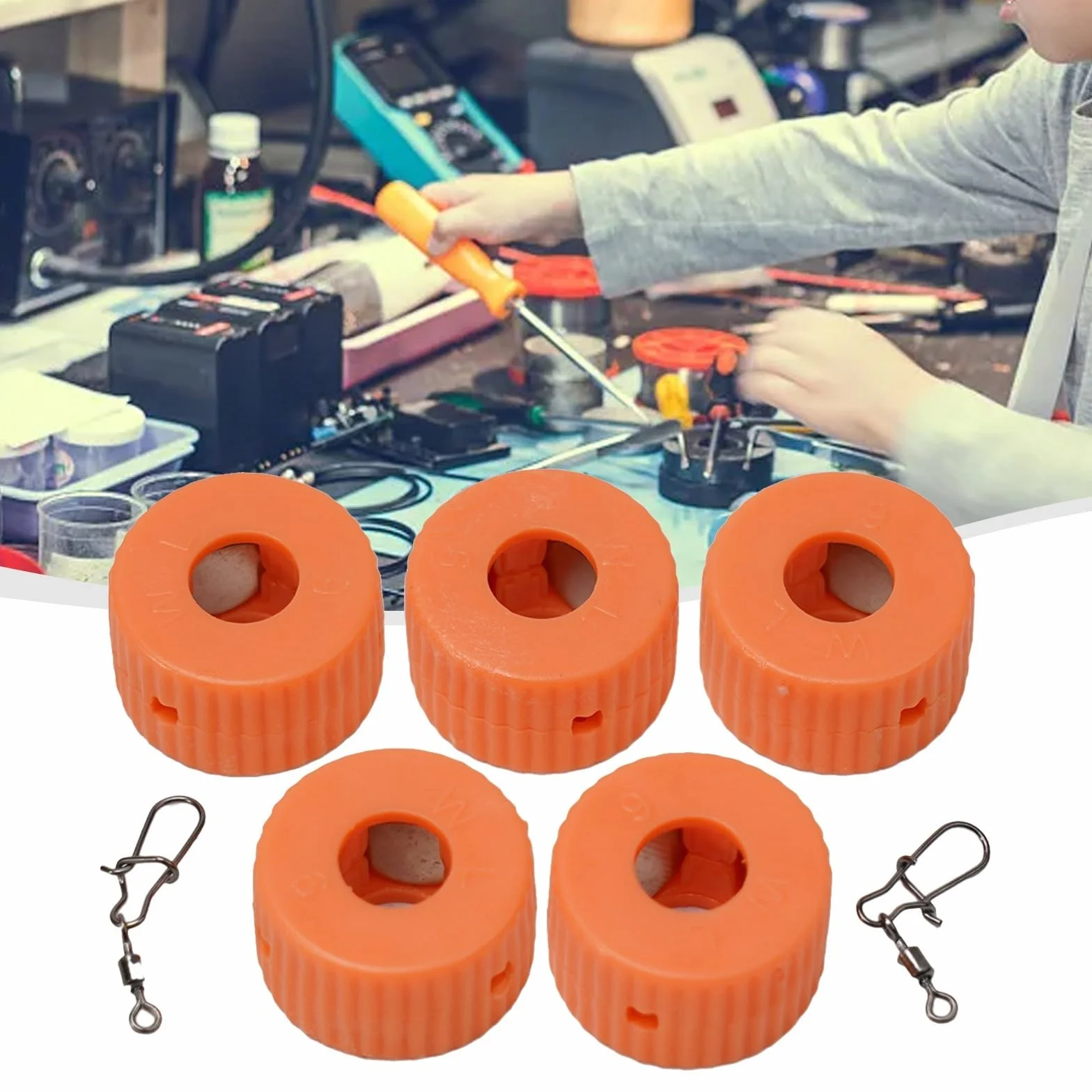 Mini okrągłe magnesy 5 szt. do wzmocnienia mocy śrubokrętów