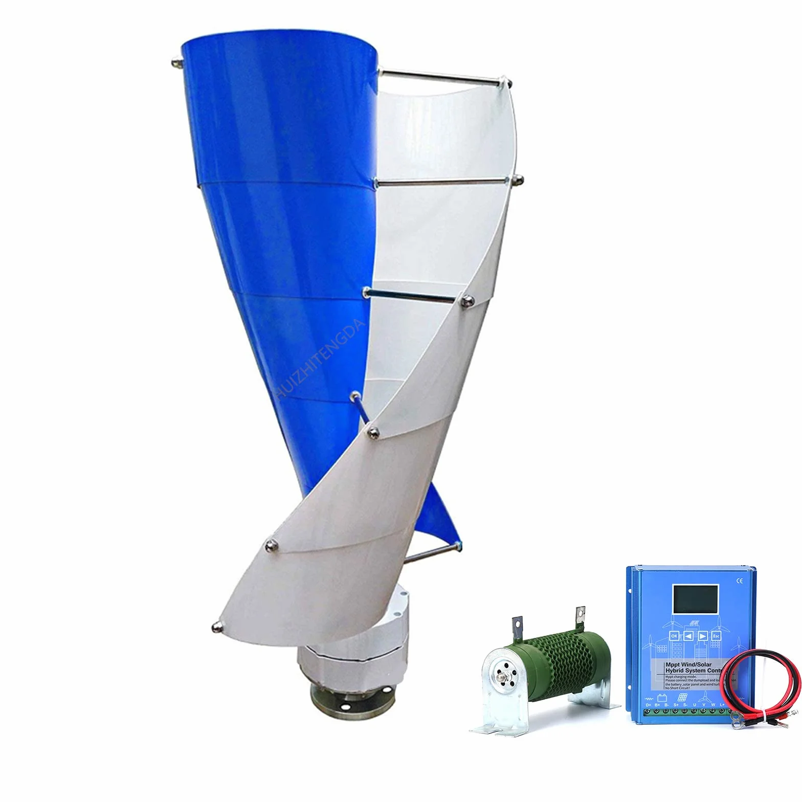 12000W pionowa turbina wiatru Trzy faza 24 V 48V 96V 220V 5KW generator do domu z horyzontalnym generatorem wiatru z ostrza światłowodowego